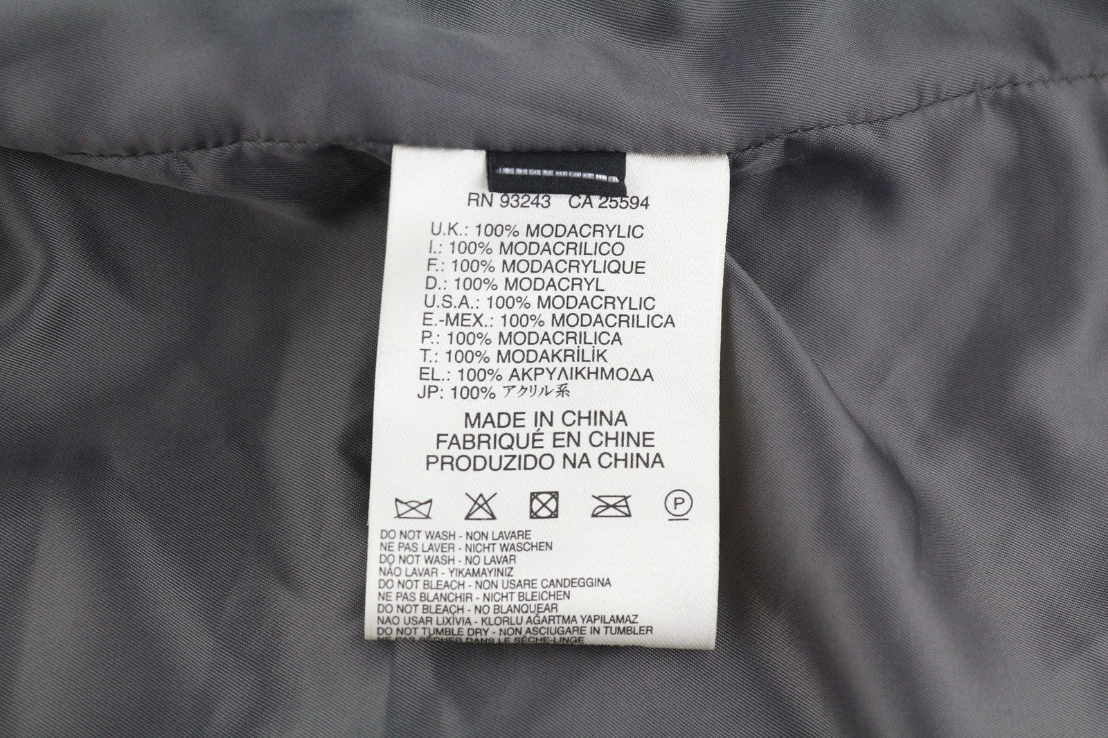 DIESEL L-Angus-A Women's Waistcoat S Striped Faux Fur Fluffy Black & White