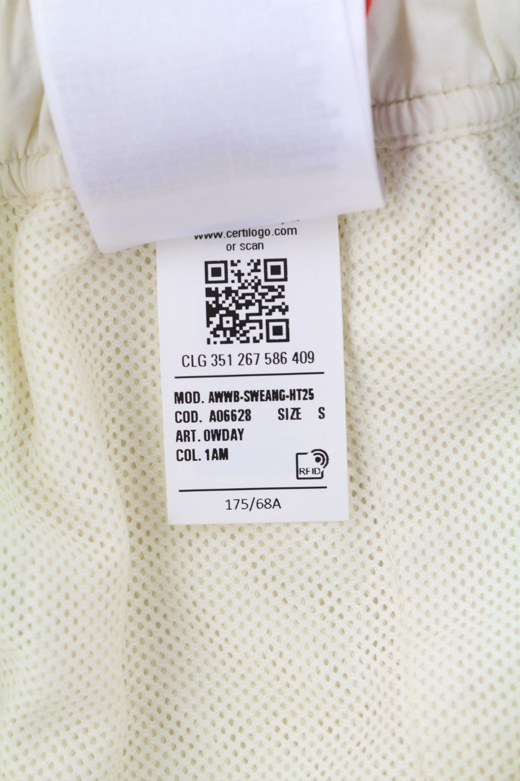 DIESEL AWWB-Sweang-HT25 Women's Trousers S Beige Mesh Jogger Fit RRP175