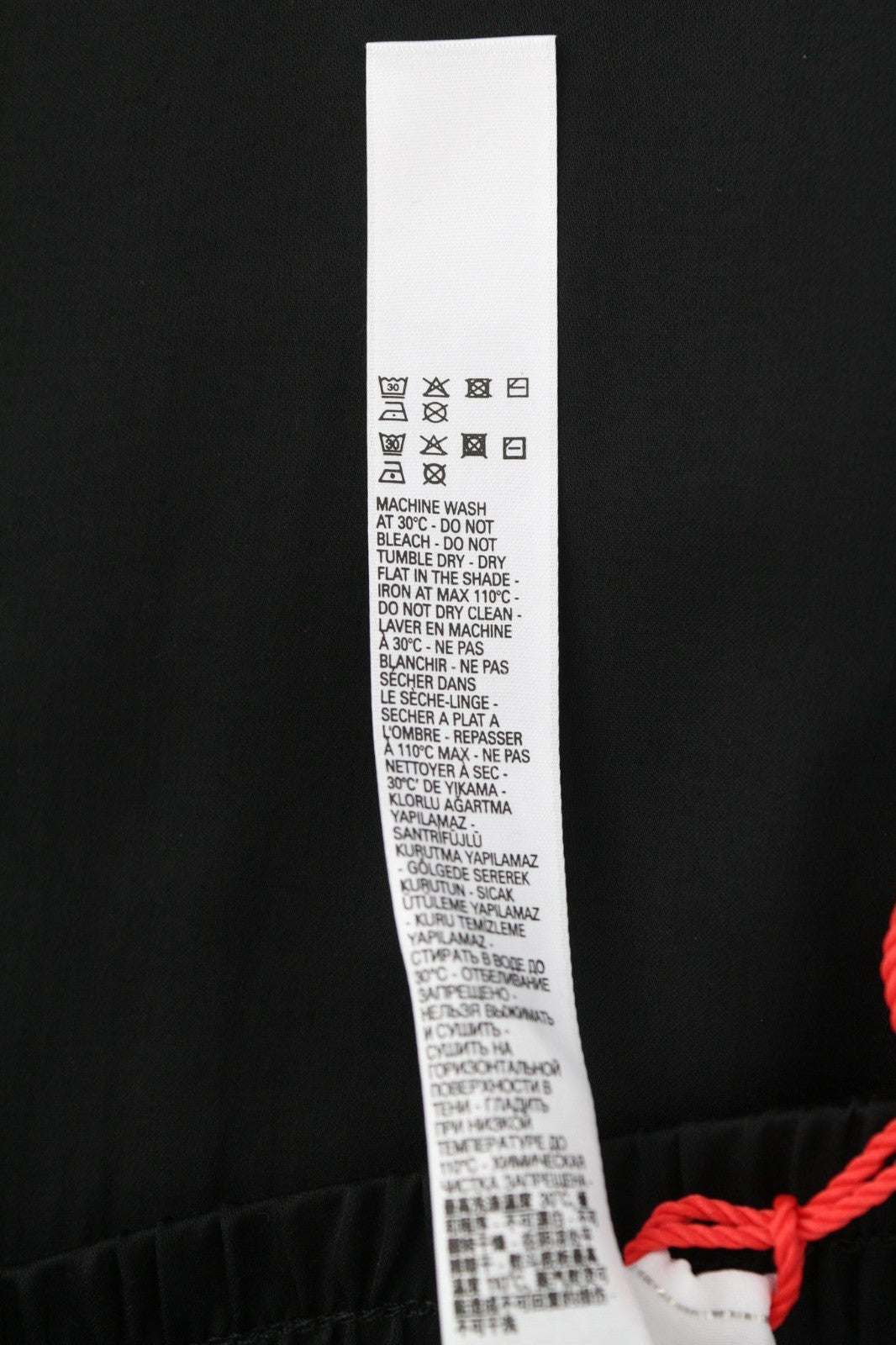 DIESEL UFLB-Tessy Women's Trousers XS Black Slim Leg Sweat Elastic Logo Detail