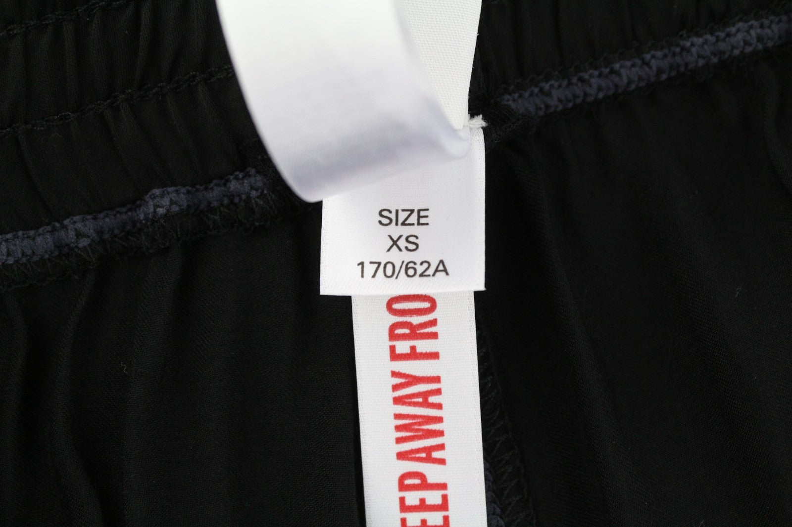 DIESEL UFLB-Tessy Women's Trousers XS Black Slim Leg Sweat Elastic Logo Detail