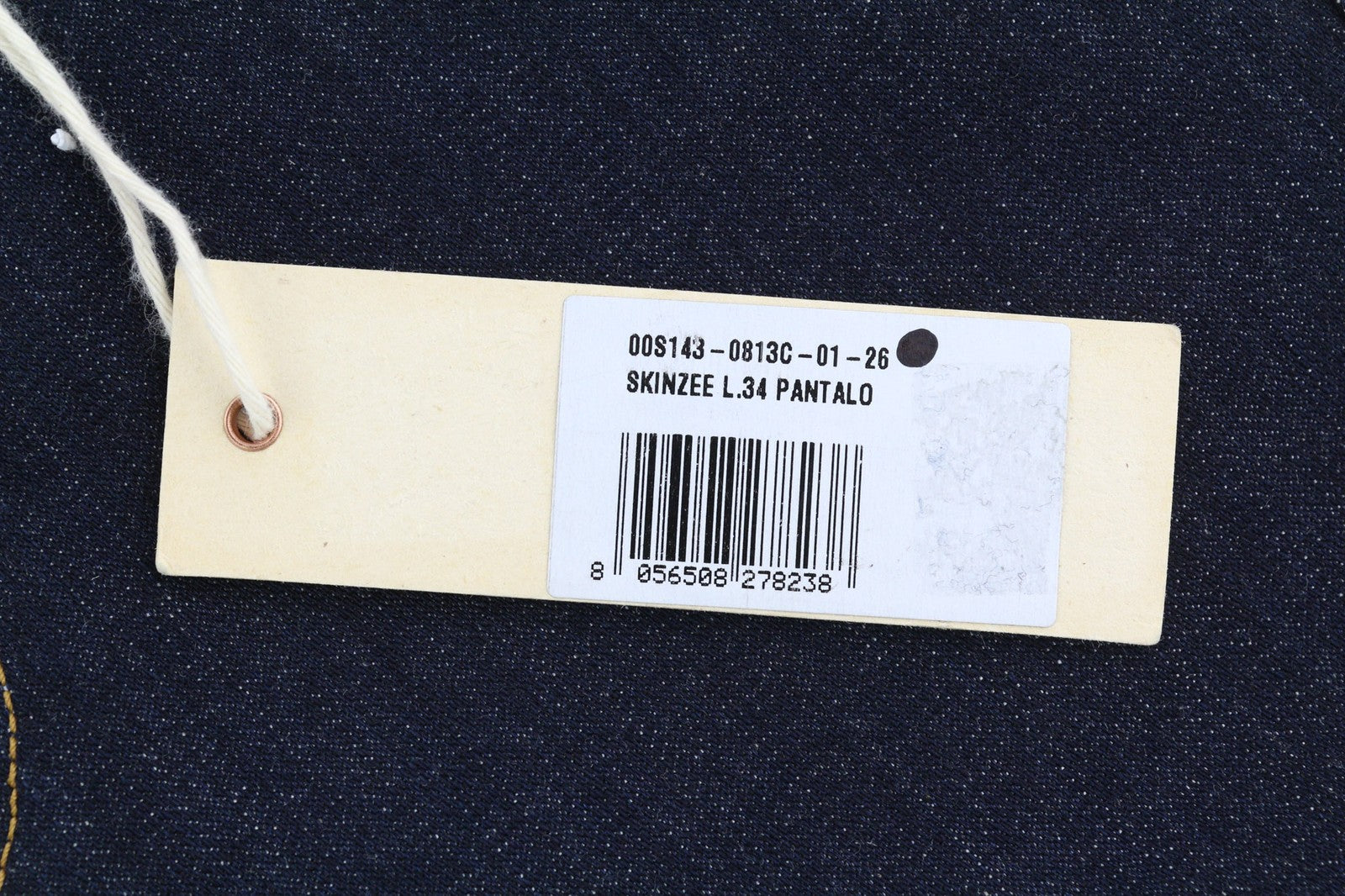 DIESEL Skinzee 0813C Women's Jeans W26/L34 Super Slim Skinny Stretch Mid Waist