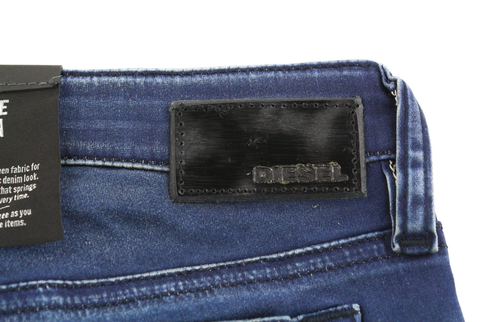 DIESEL Skinzee-Low 0667D Women's Jeans W27/L32 Super Slim Skinny Low Waist Blue