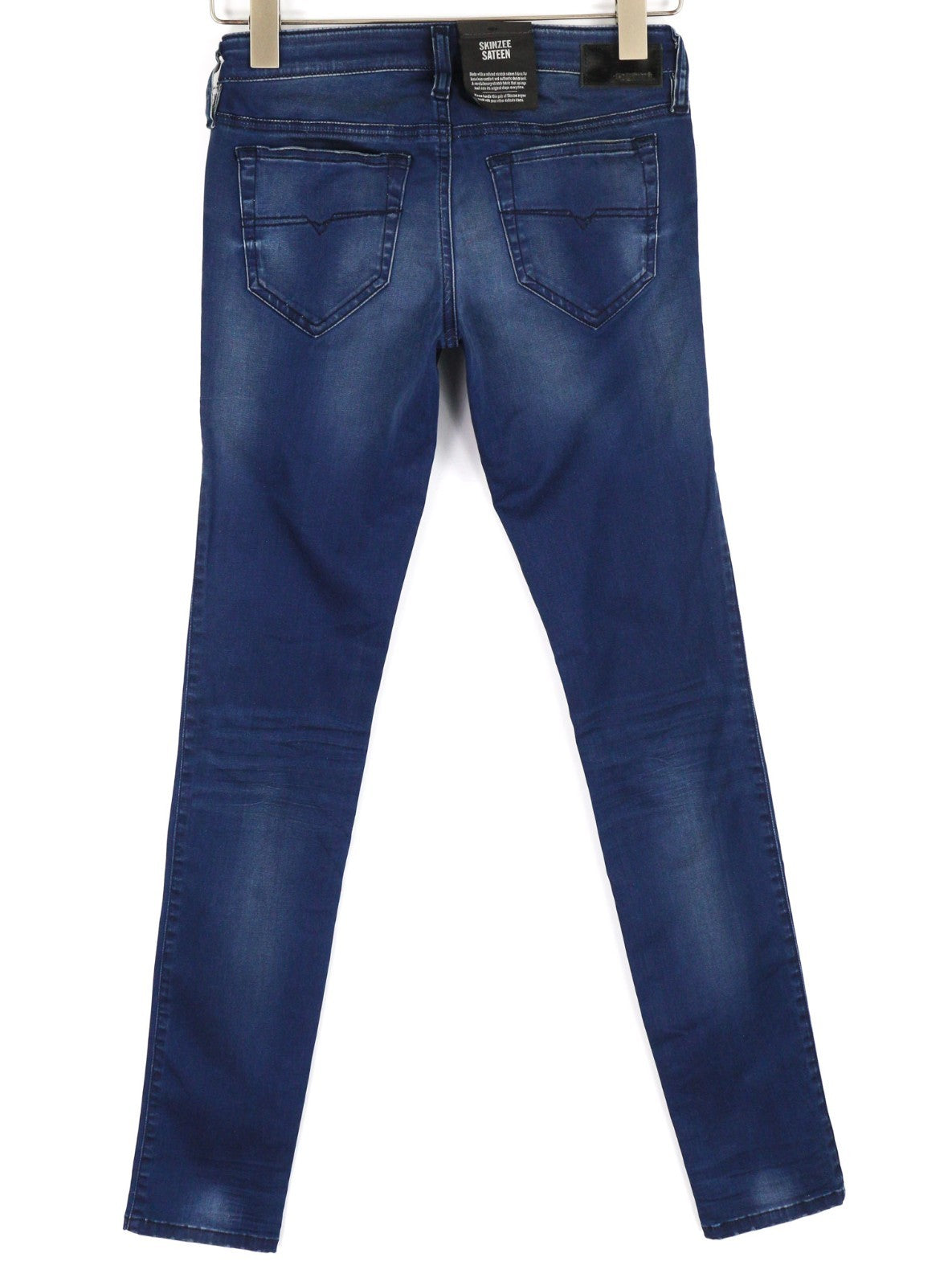 DIESEL Skinzee-Low 0667D Women's Jeans W27/L32 Super Slim Skinny Low Waist Blue