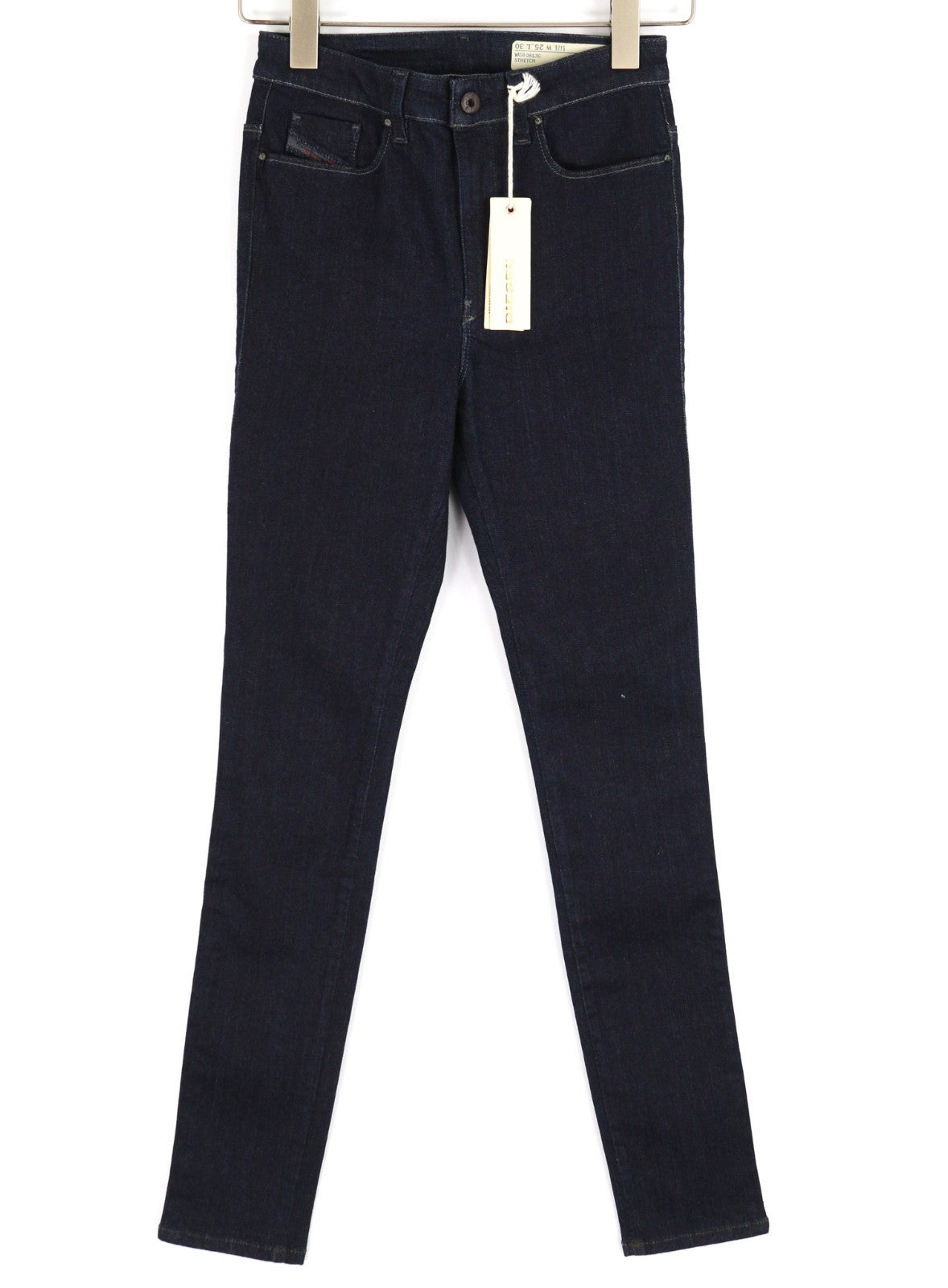 DIESEL Skinzee-High 0813C Women's Jeans W25/L30 Super Slim High Waist Zip