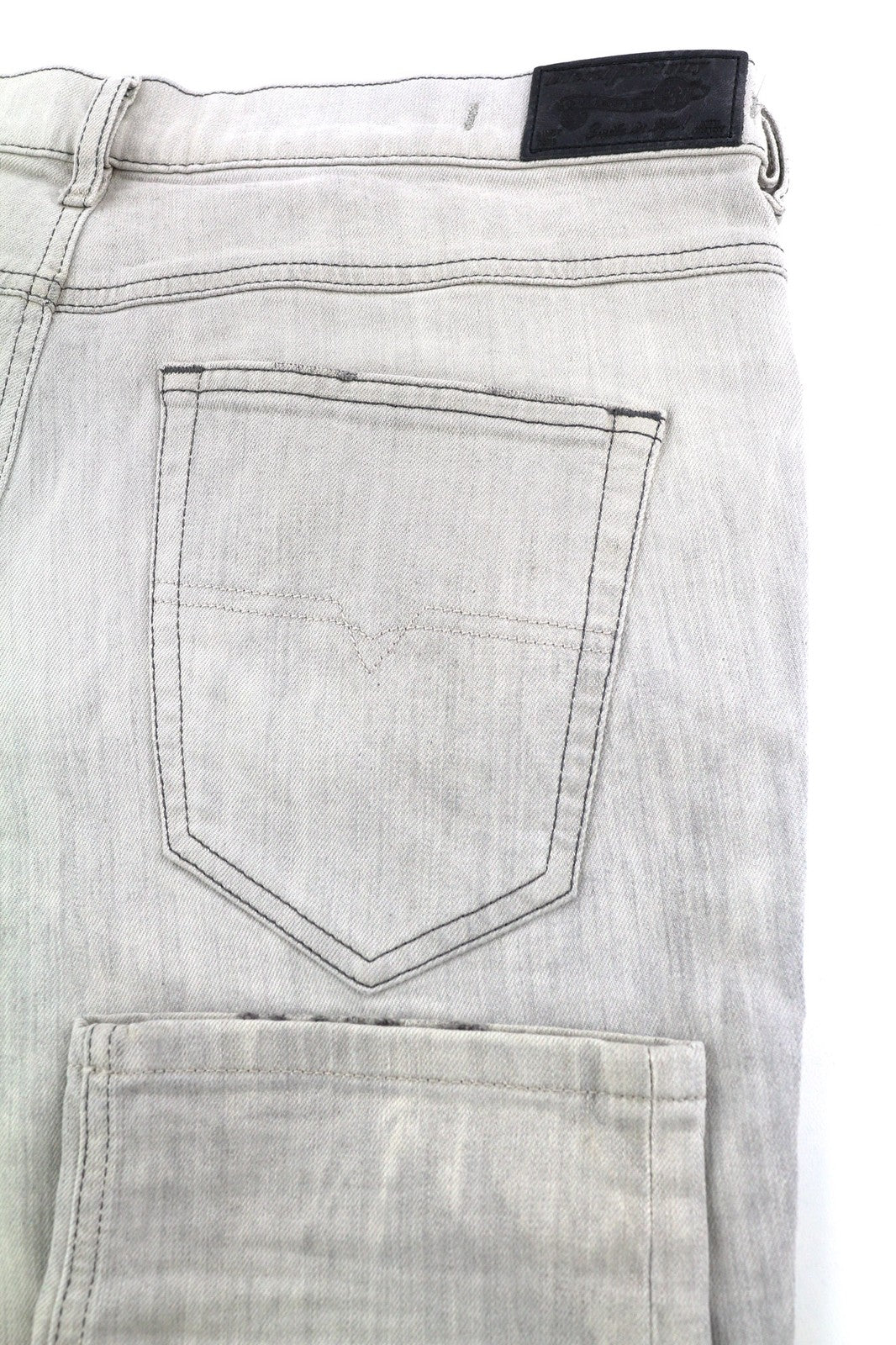 DIESEL D.N.A. Belthy 0676M Women's Jeans W25/L30 Straight Slim Low Waist RRP180