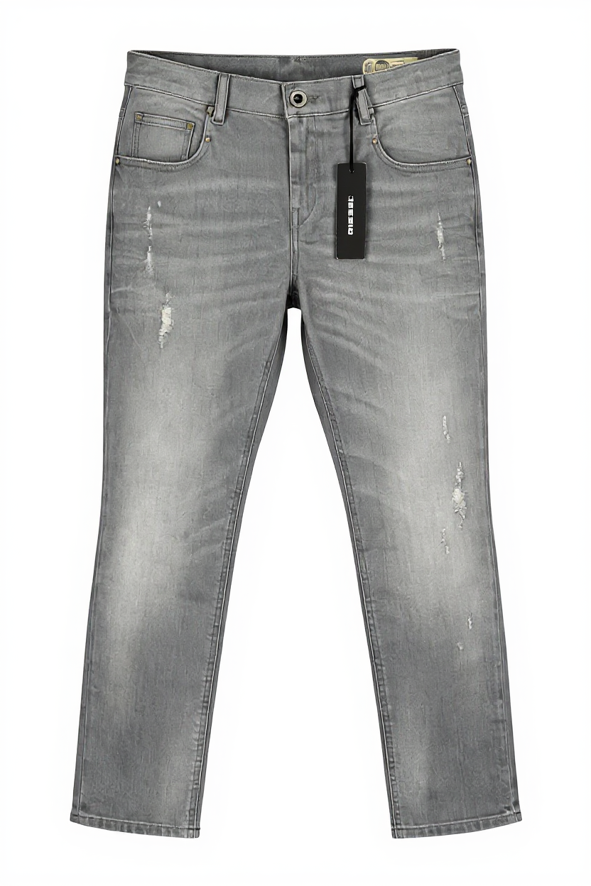 DIESEL Belthy-Ankle 0853H Women's Jeans W25/L32 Straight Slim Low Waist RRP200