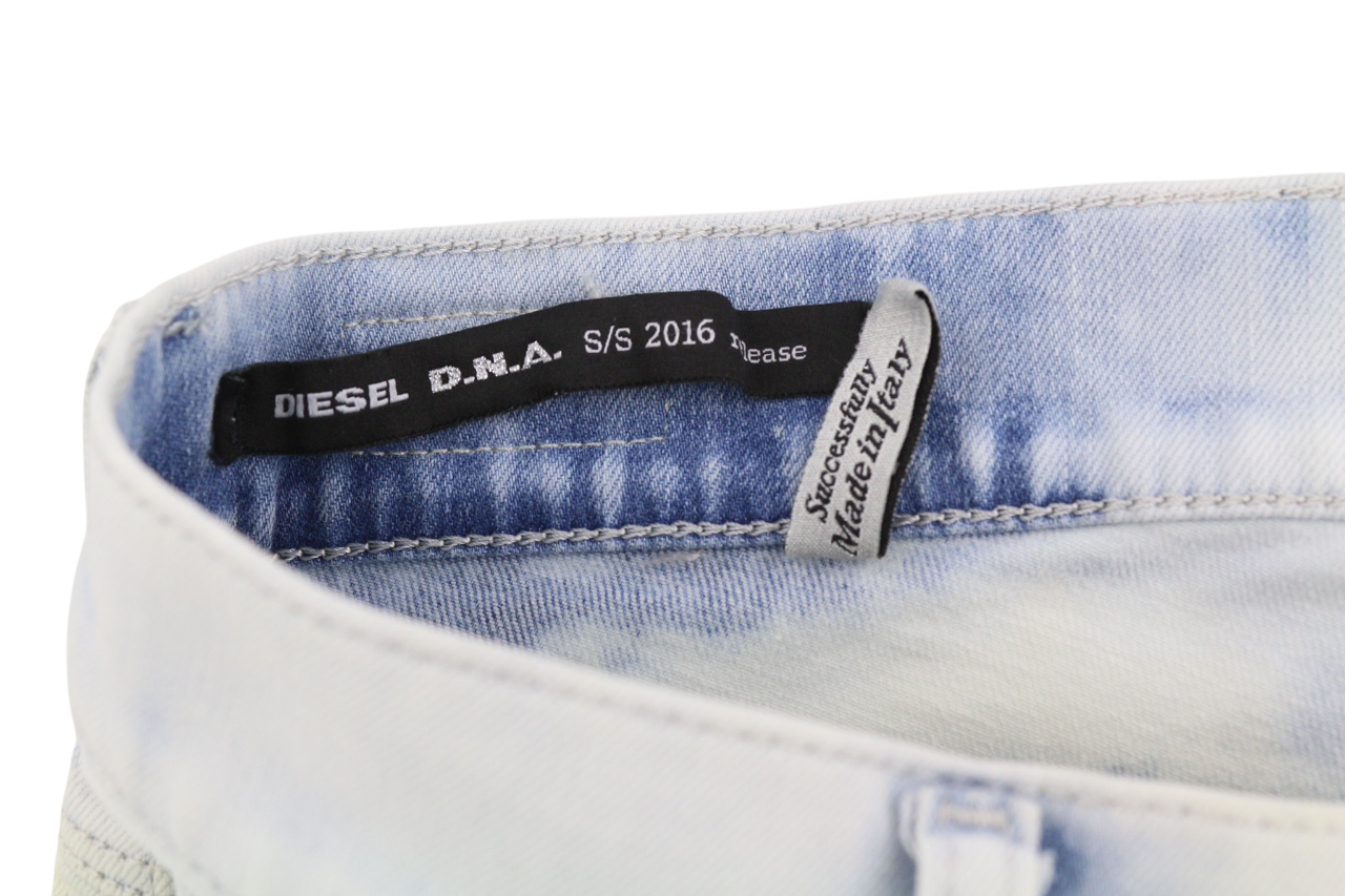 DIESEL D.N.A Sandy 0674A Women's Jeans W26/L32 Slim Straight Stretch Blue RRP190