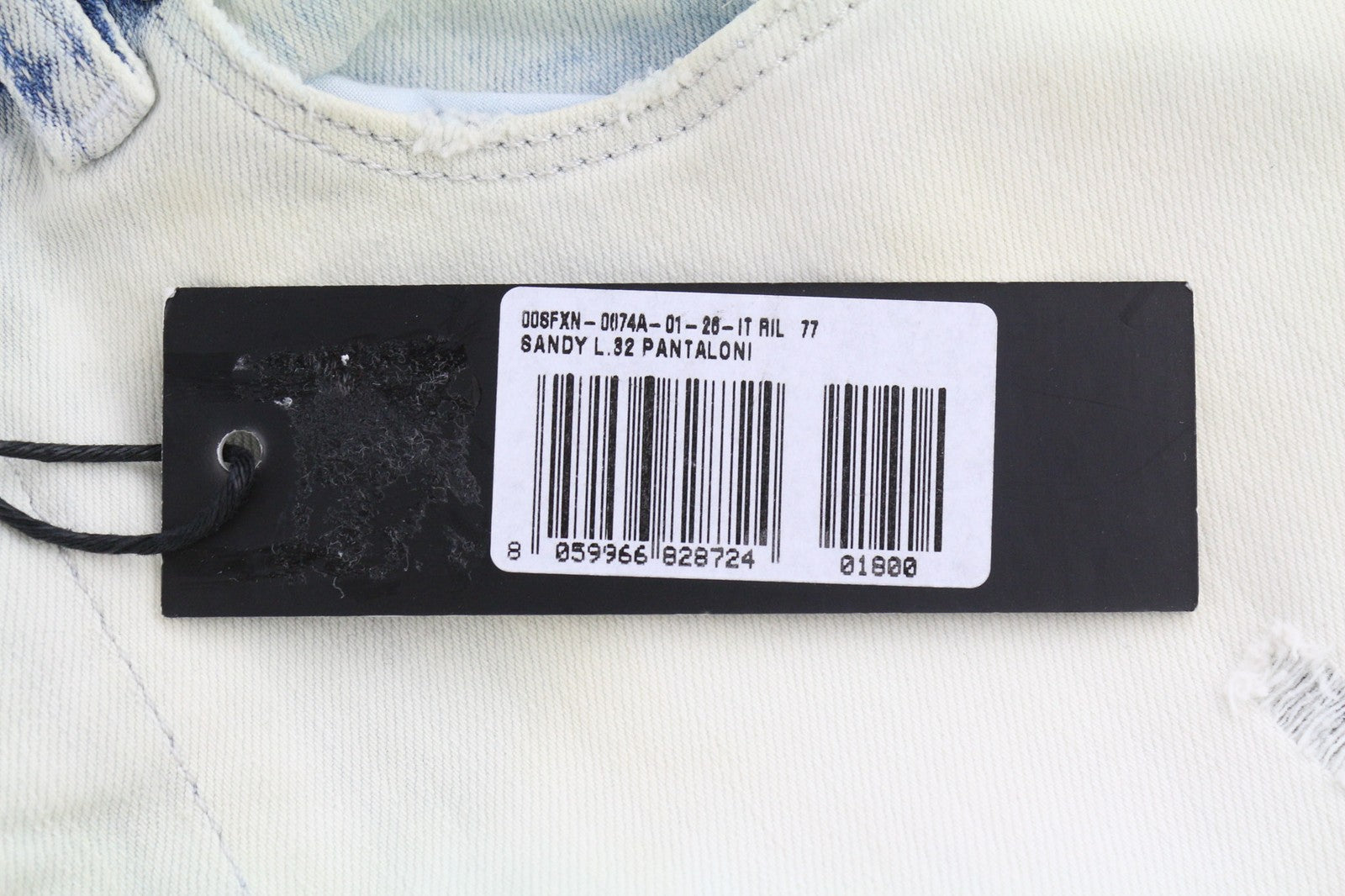 DIESEL D.N.A Sandy 0674A Women's Jeans W26/L32 Slim Straight Stretch Blue RRP190