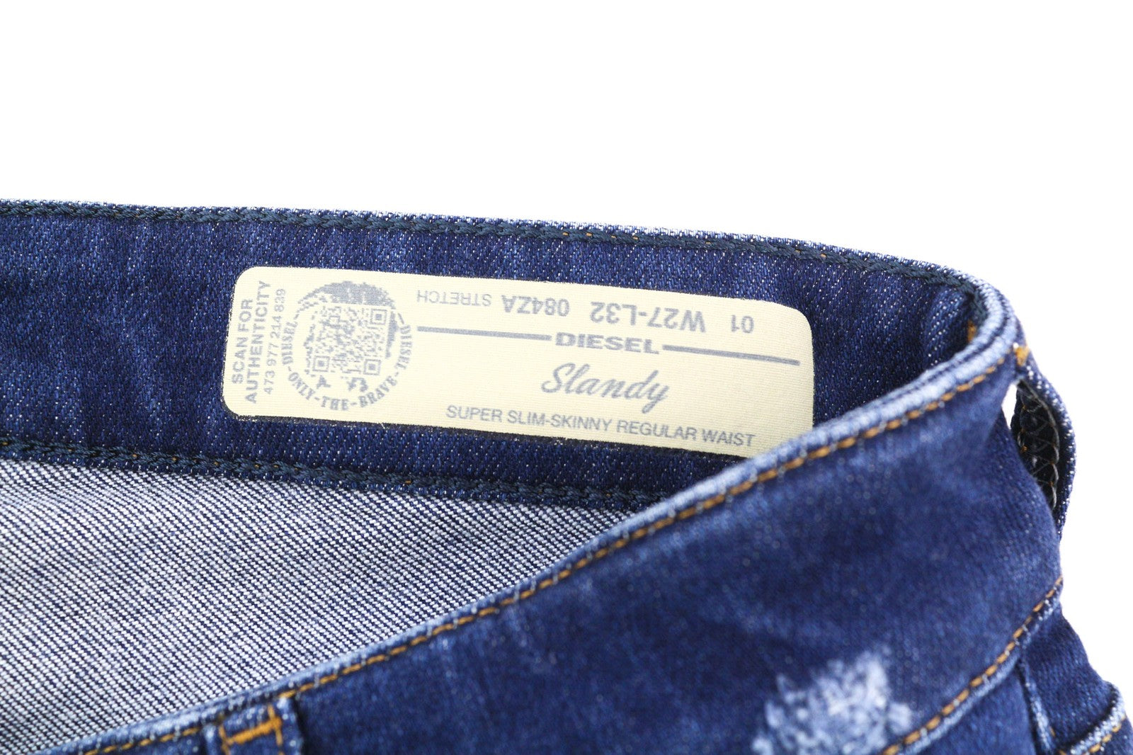 DIESEL Slandy 084ZA Women Jeans W27/L32 Super Slim Skinny Stretch RRP200