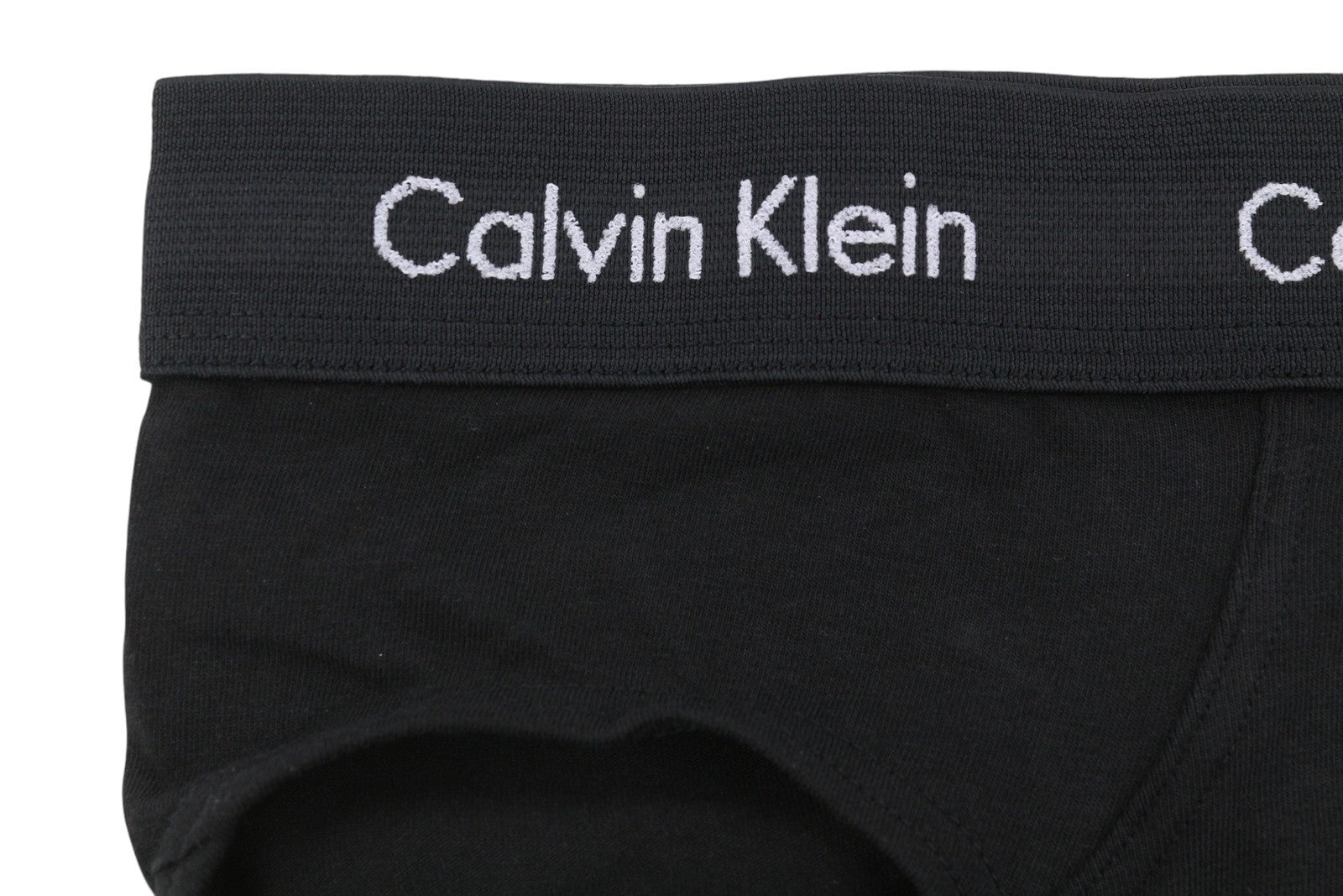CALVIN KLEIN Men Underwear S Black Wicking Technology Cotton Stretch 3 Hip Brief