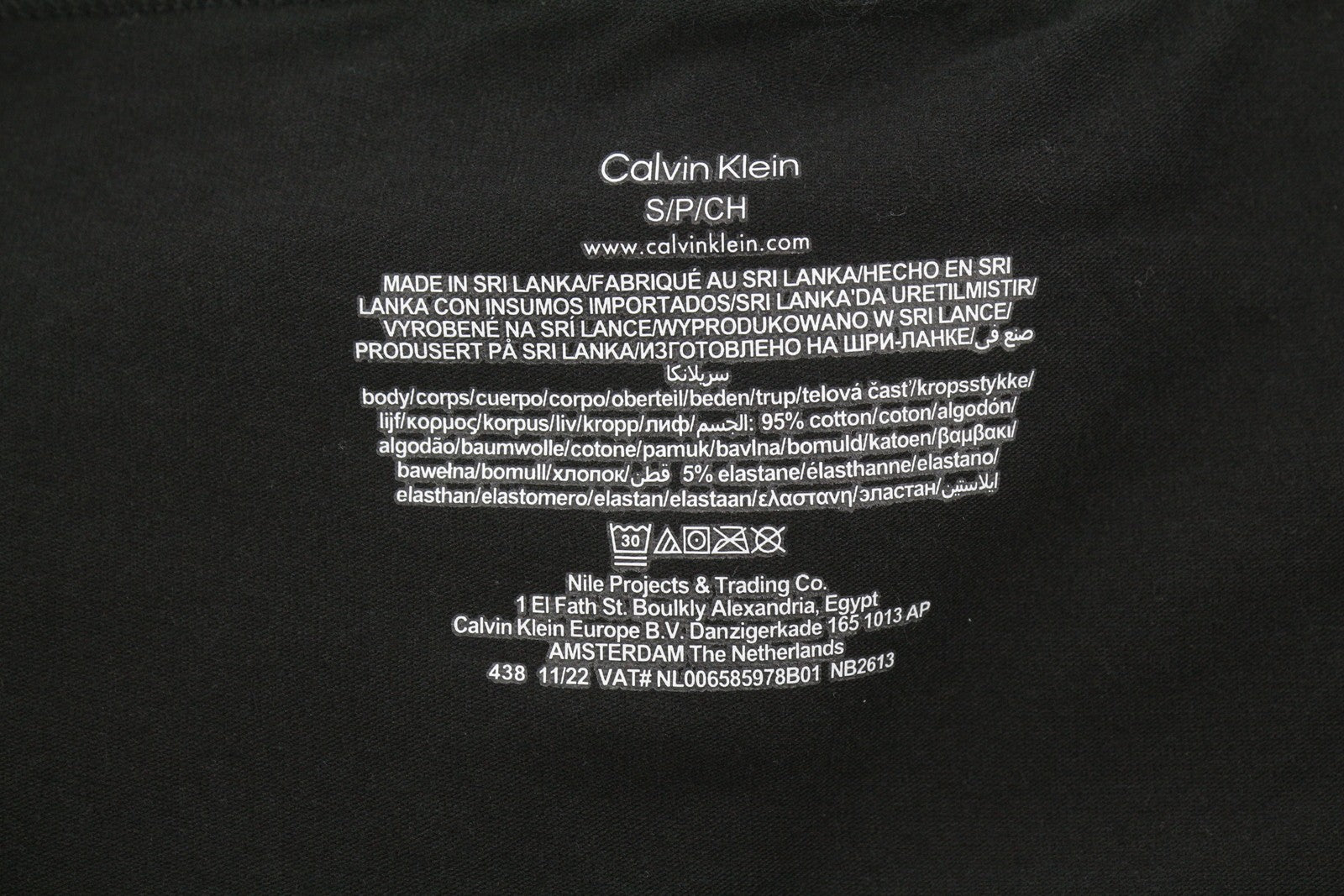 CALVIN KLEIN Men Underwear S Black Wicking Technology Cotton Stretch 3 Hip Brief