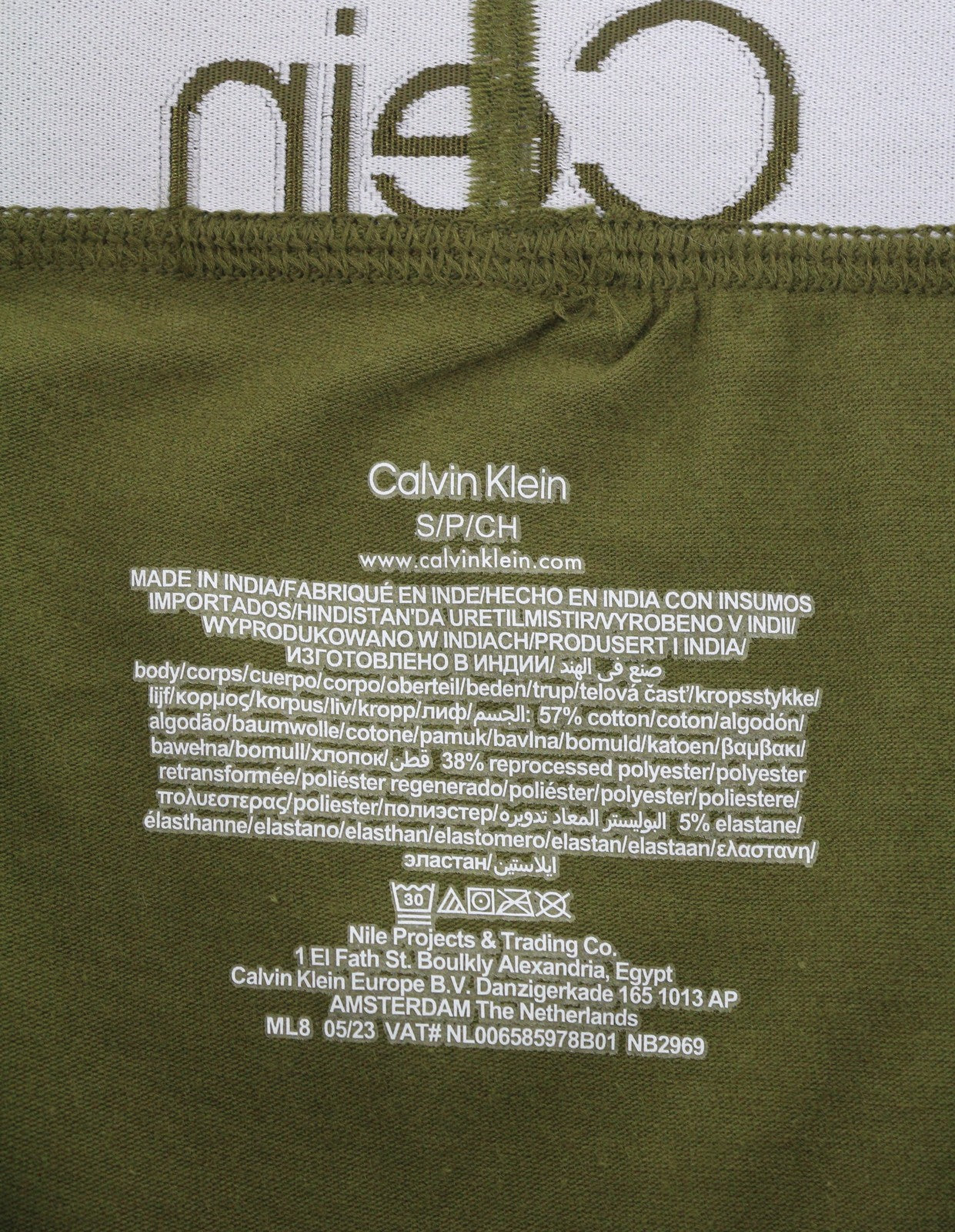 CALVIN KLEIN Men Underwear S Multi Cotton Stretch Blend Hip Brief 3 Pack