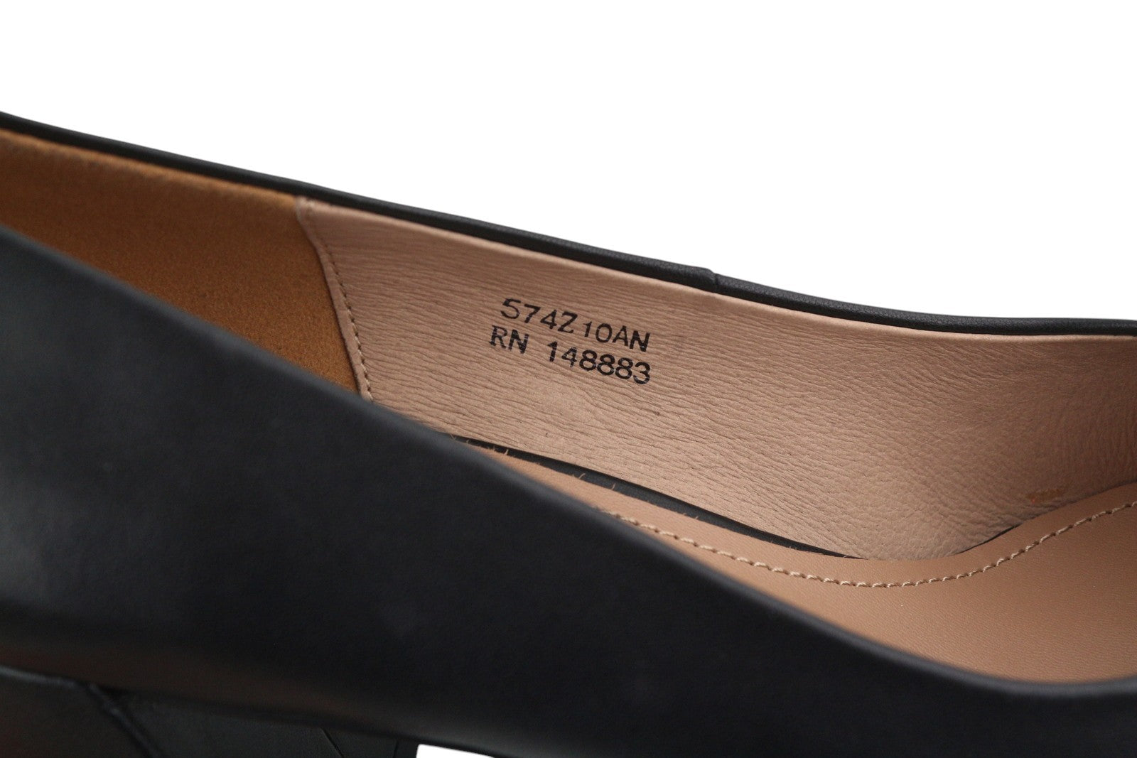 BIBI LOU Dennis Women Heels EU41 Black Leather Square Gold Tone Details Pumps