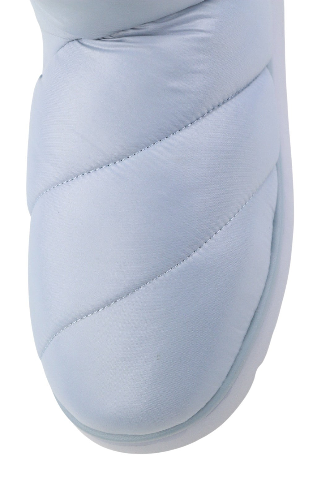 BIBI LOU Women Boots EU37 Light Blue Padded Quilted Ankle Winter RRP165