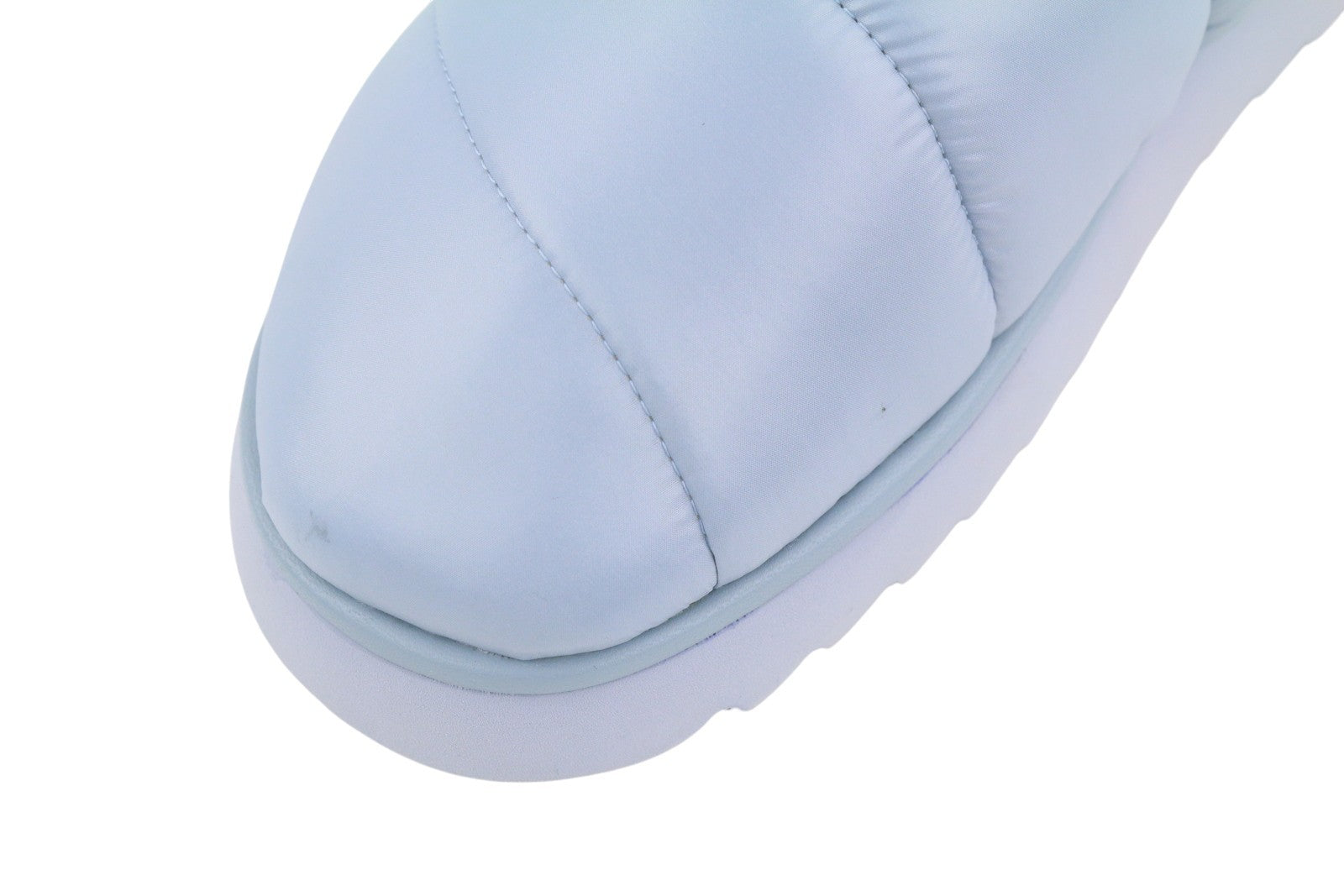 BIBI LOU Women Boots EU37 Light Blue Padded Quilted Ankle Winter RRP165