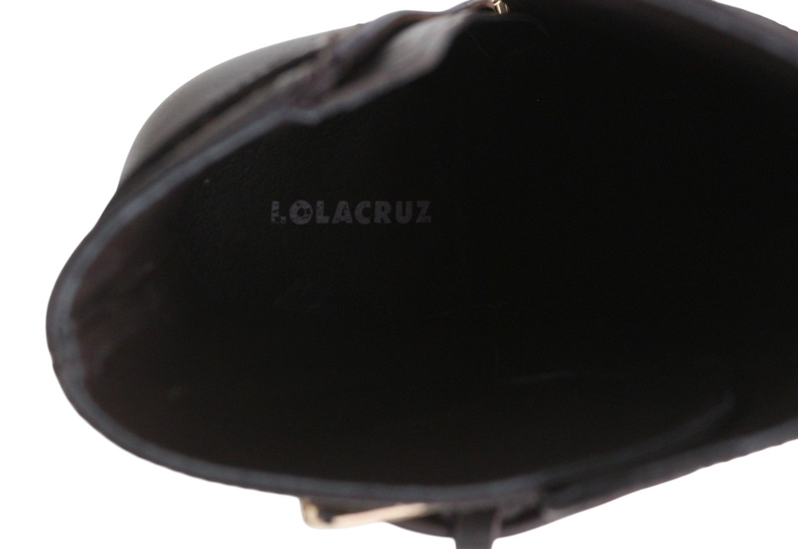 LOLA CRUZ Dana II Women Boots EU40 Brown Leather Platform Heel Pointed Toe