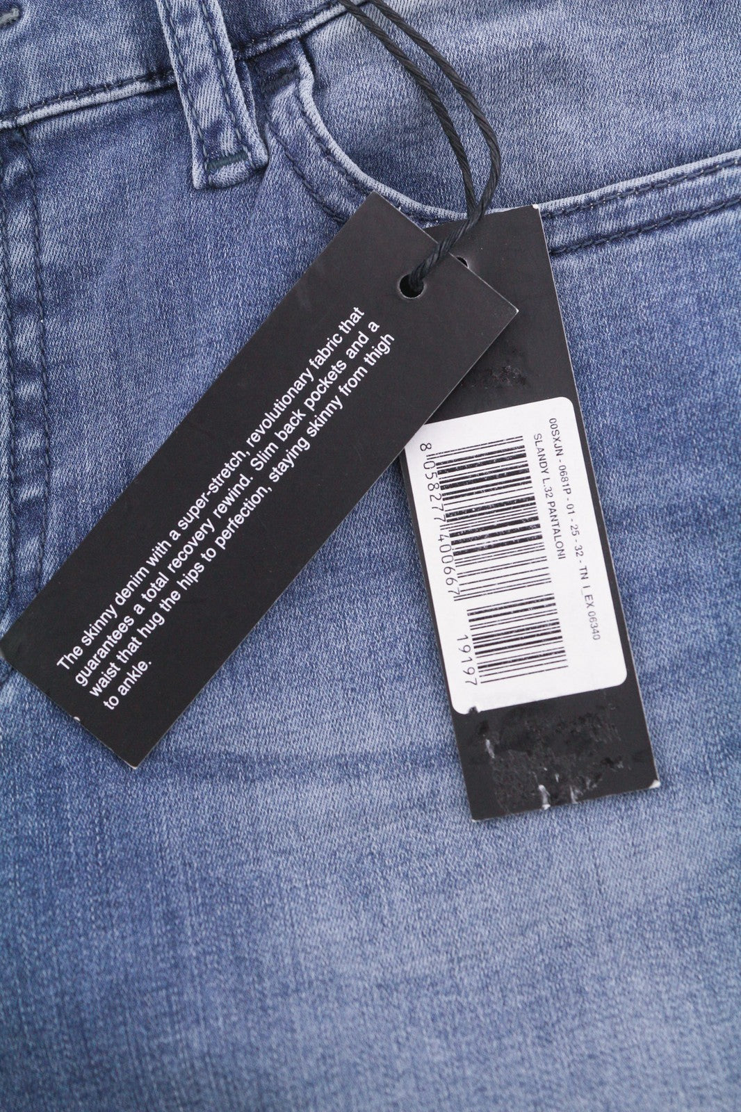 DIESEL Slandy 0681P Women's Jeans W25/L32 Skinny Super Slim Stretch RRP155