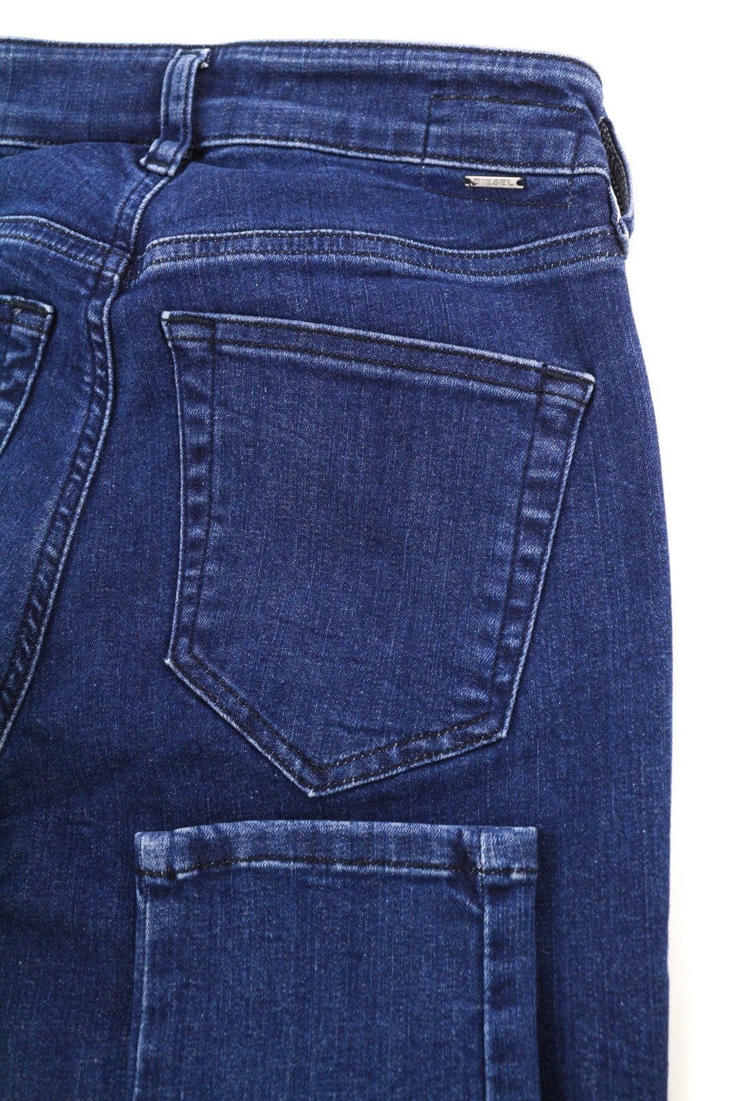 DIESEL Slandy 084FR Women's Jeans W25/L30 Super Slim Skinny Stretch Mid Waist