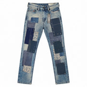 DIESEL Reen 0855T Women's Jeans W23/L30 Straight Fit Patches Limited Edition