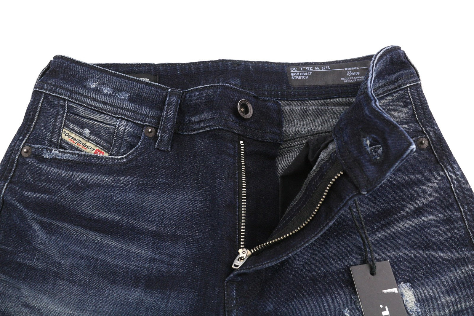 DIESEL D.N.A. Reen 0844T Women's Jeans W25/L30 Straight Regular Waist RRP200