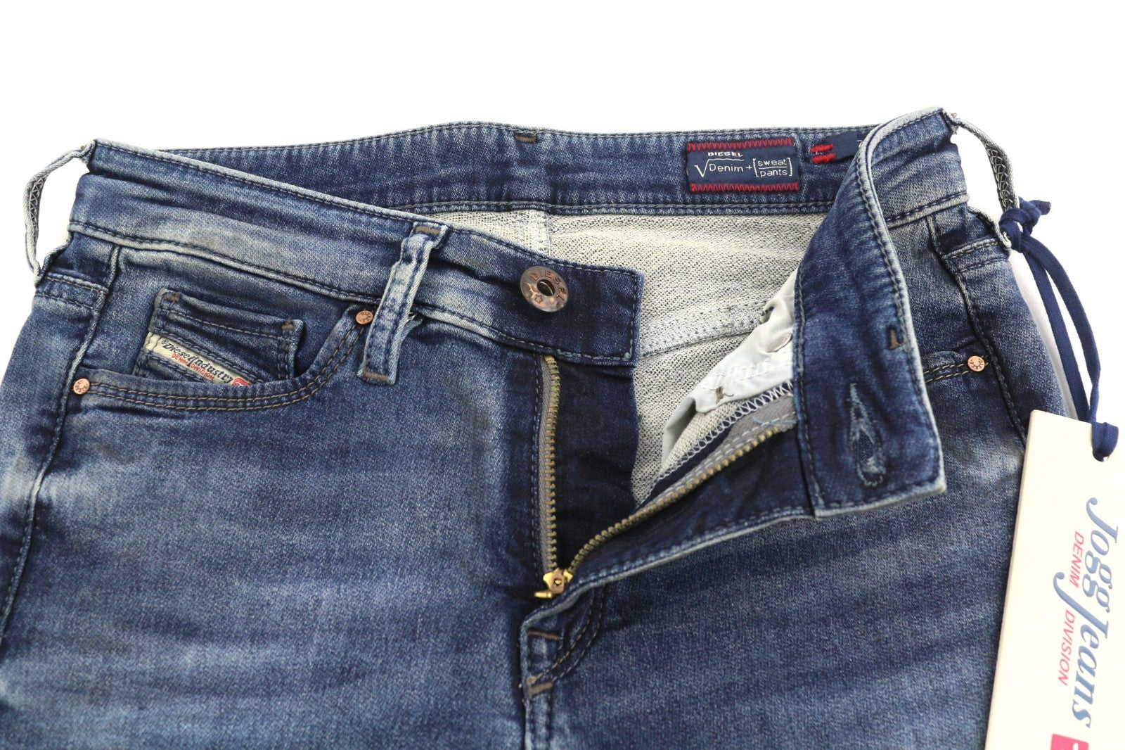 DIESEL Doris-Ne 0669N Women's Jeans W24 Jogg Sweat Skinny Stretch RRP179