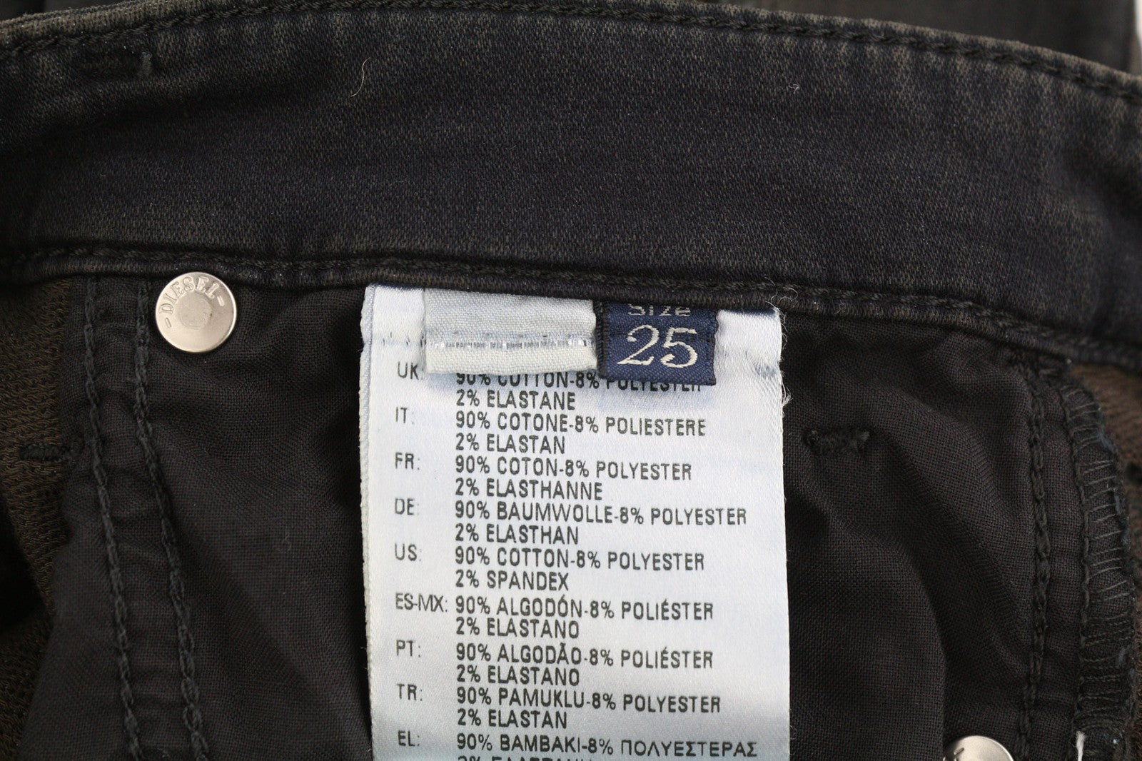 DIESEL Doris-Ne 0669Q Women's Jeans W25 Jogg Sweat Denim Skinny RRP179