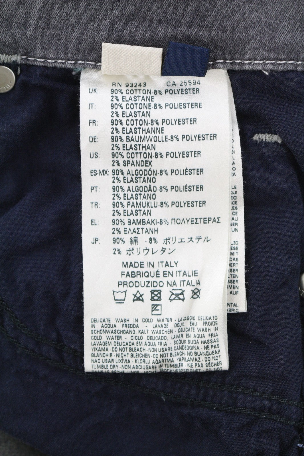 DIESEL Grupee-Ne 0830Q Women's Jeans W23 Jogg Sweat Skinny Washed Grey Fit