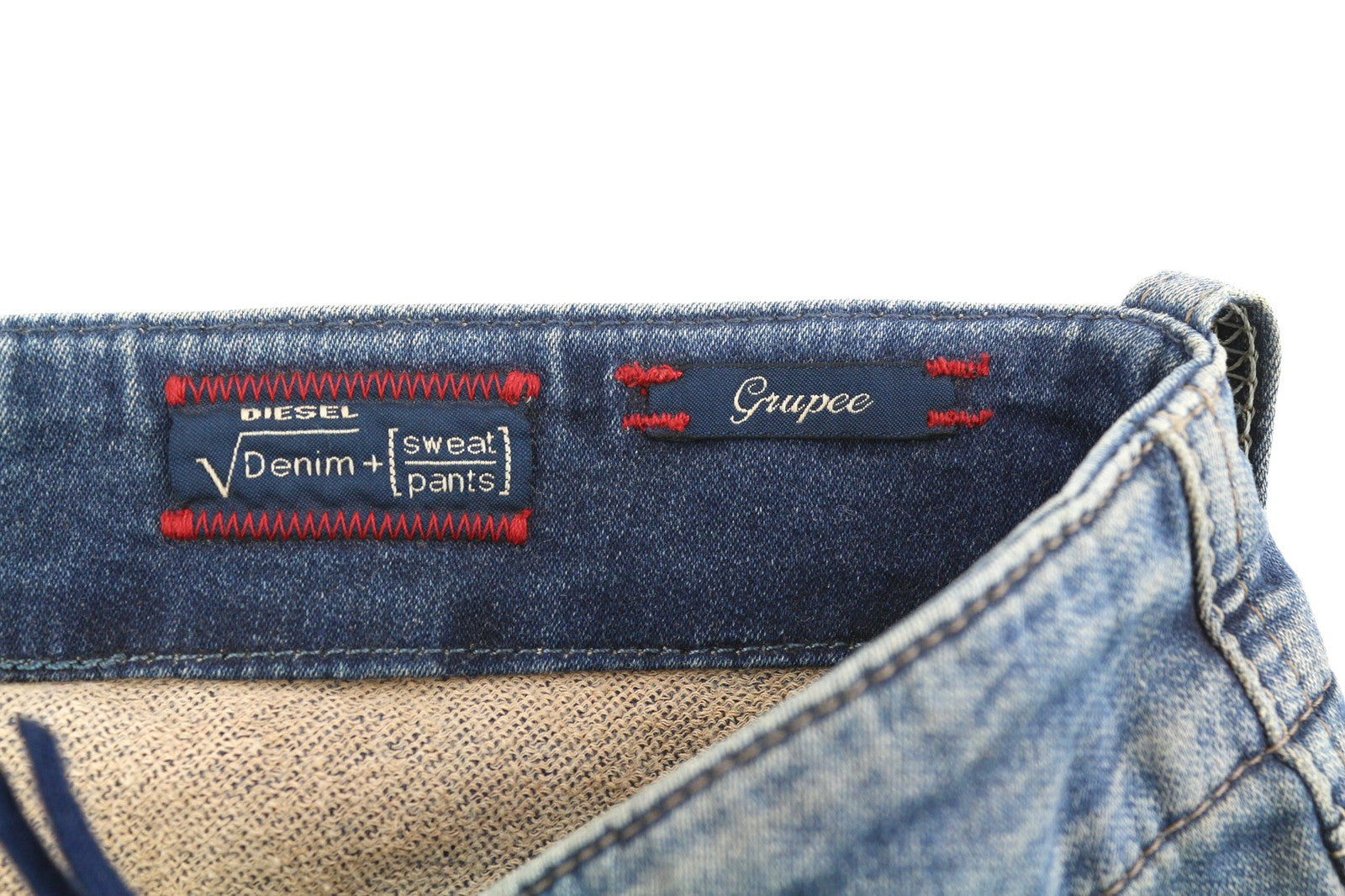 DIESEL Grupee-Ne 0603L Women's Jeans W25 Jogg Sweat Denim Skinny RRP250