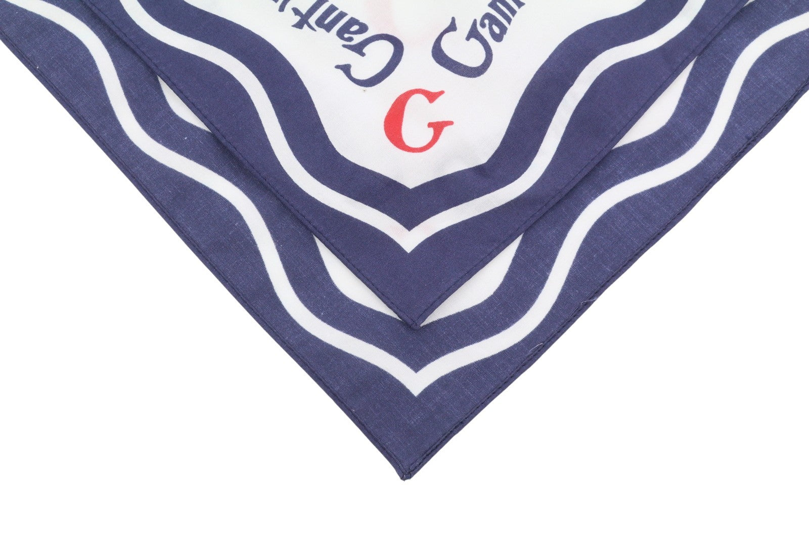 GANT Cotton Bandana Women Scarf OS Persian Blue All-Over Print Lightweight