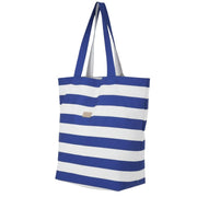 GANT UV Stripe Women Bag OS Yankee Blue White Beach Shopper Tote