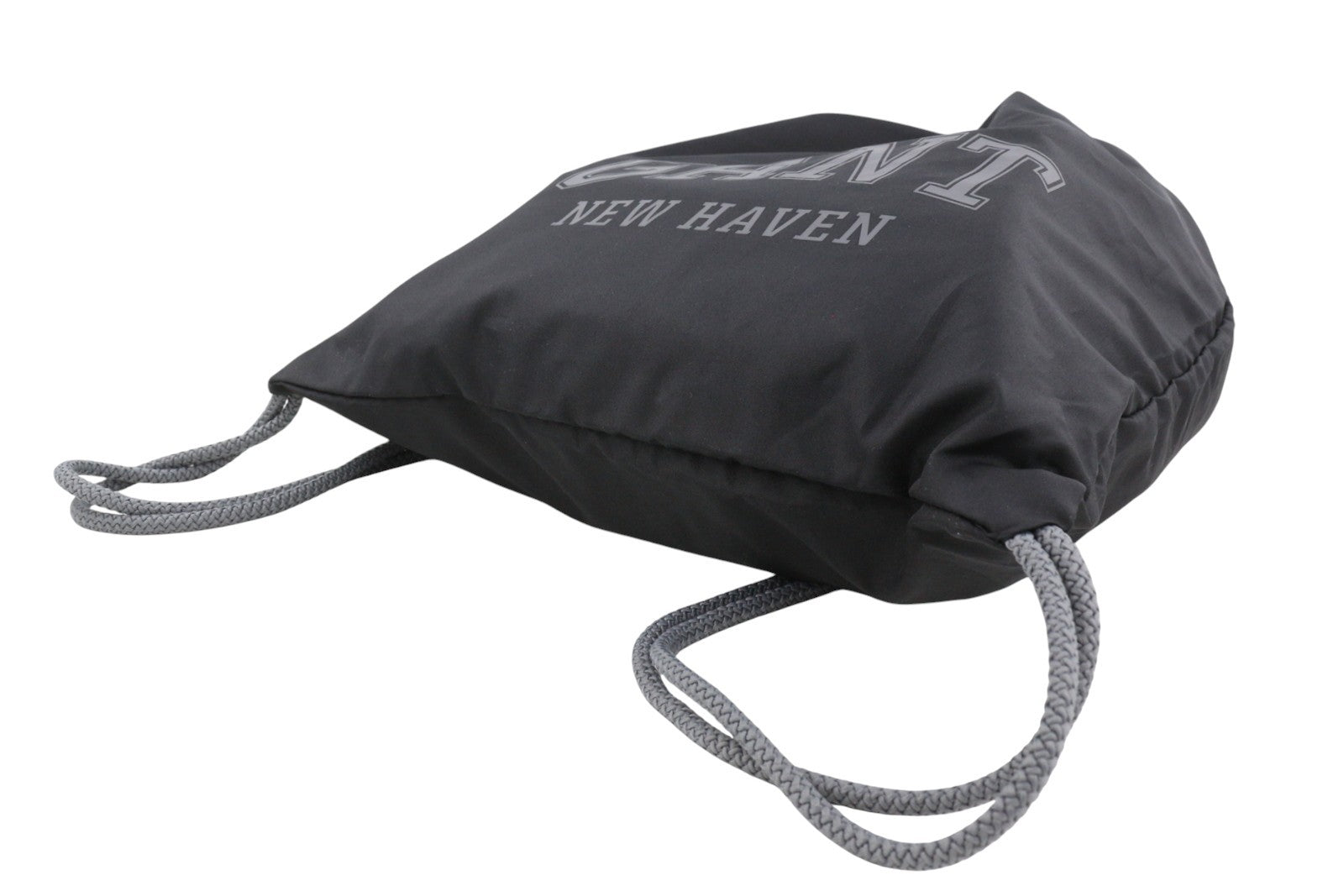 GANT Gym Sack Men Bag OS Black Front Logo Lightweight Sports Backpack