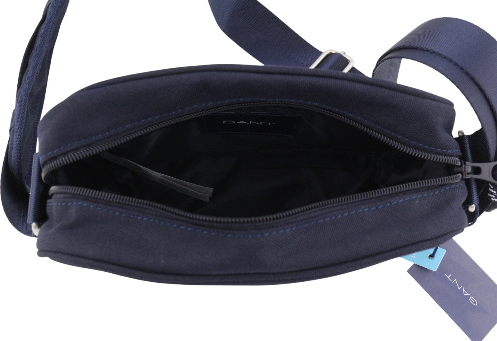 GANT Essential Shoulder Women Bag OS Evening Blue Adjustable Strap RRP89