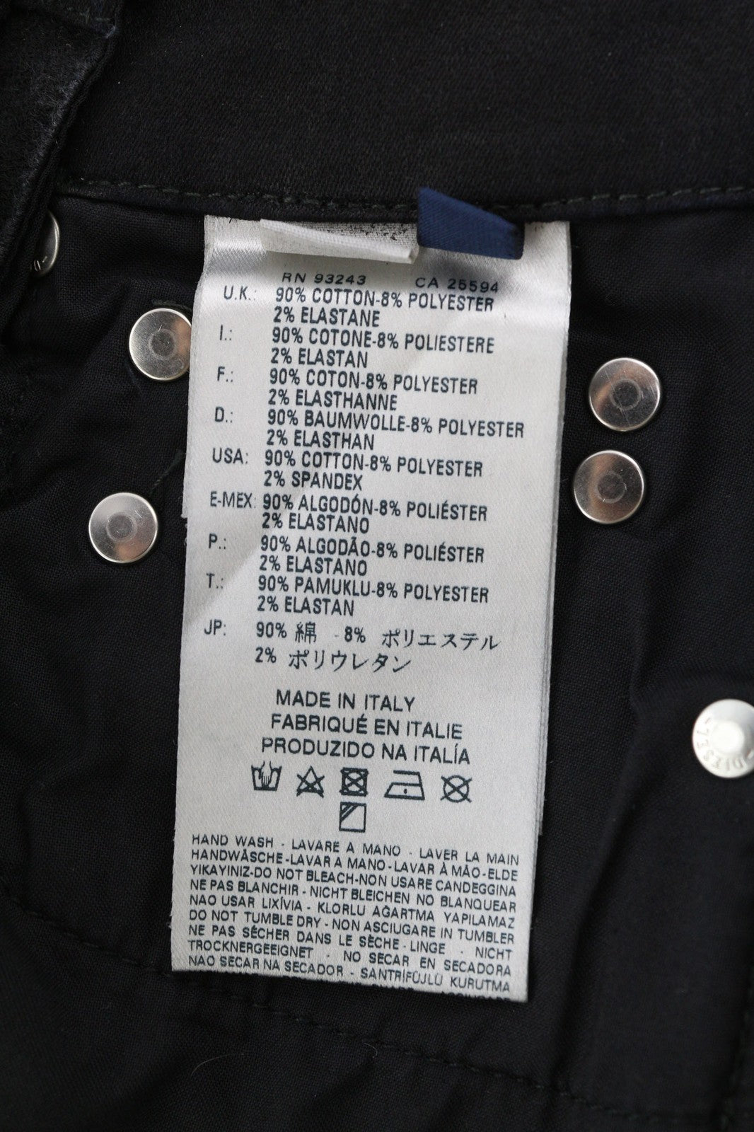 DIESEL Reboot-B-Grupee-Ne-B 0608S Women's Jeans W23 Jogg Sweat Black RRP280