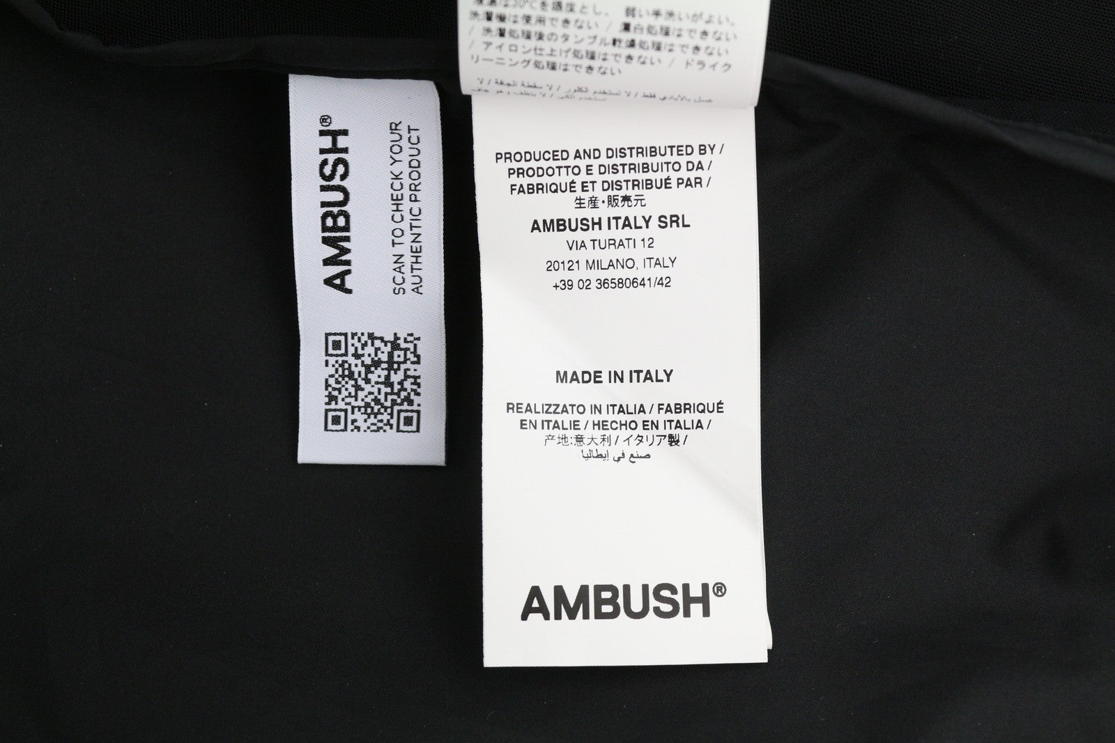 AMBUSH Packable Hoodie Men Jacket L Windbreaker Air Vent Lightweight RRP754