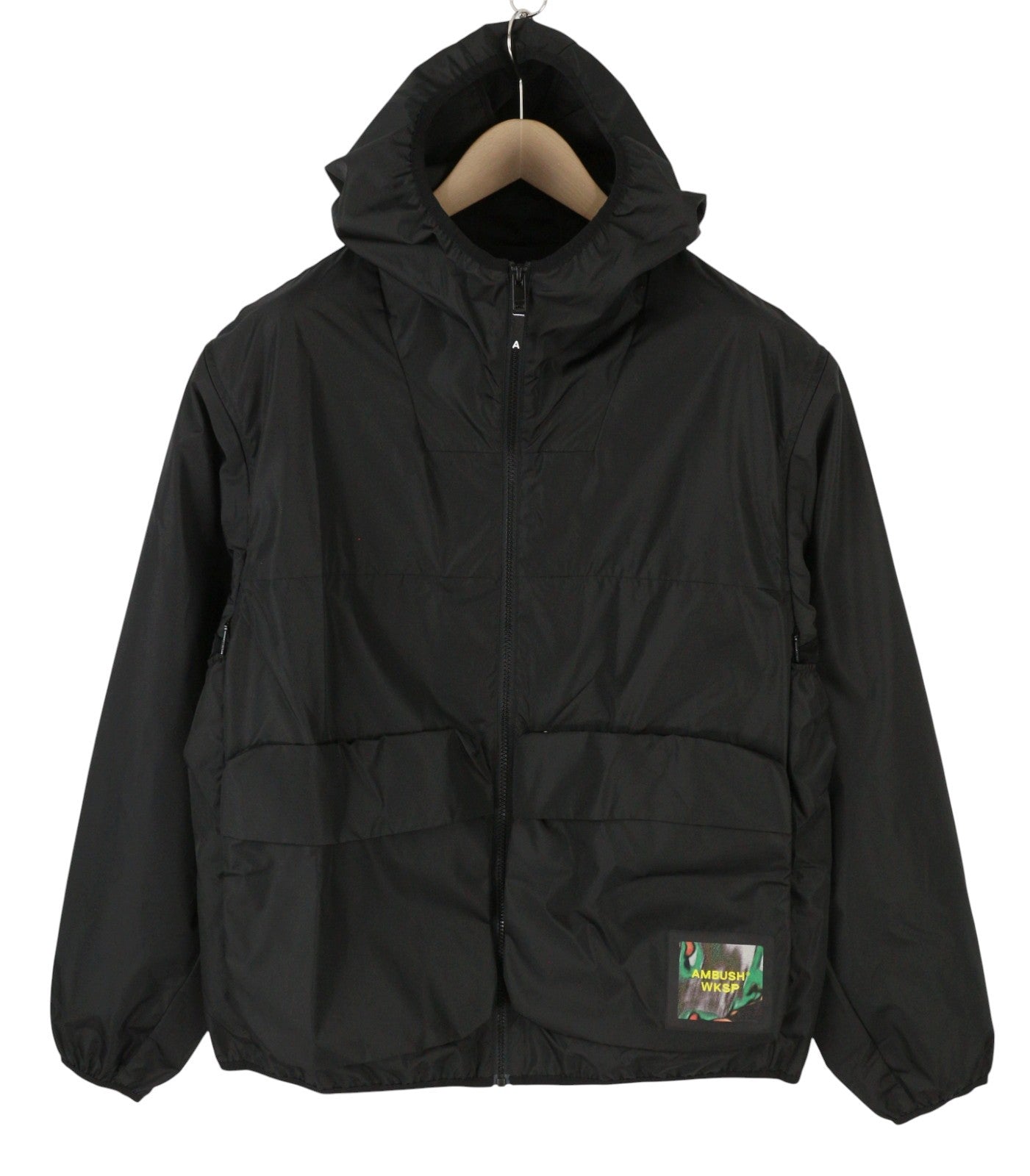 AMBUSH Packable Hoodie Men Jacket L Windbreaker Air Vent Lightweight RRP754