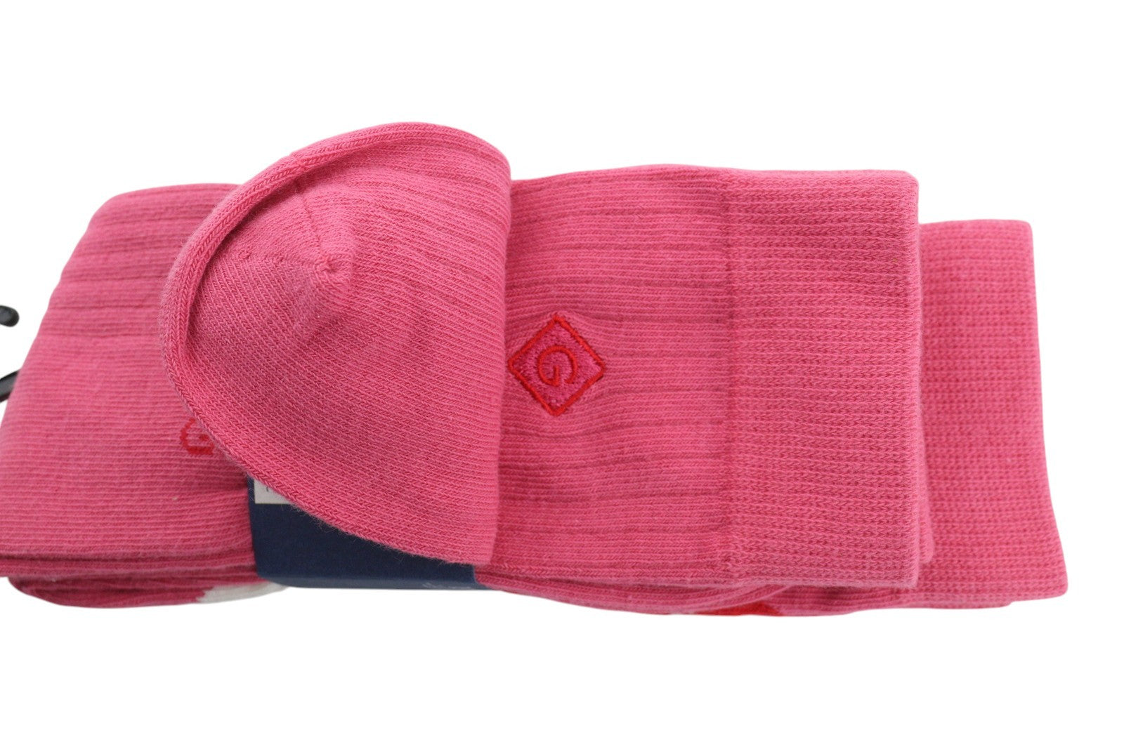 GANT Argyle 2 Pack Women Socks OS Rapture Rose Tight-Knit Stretch Unisex