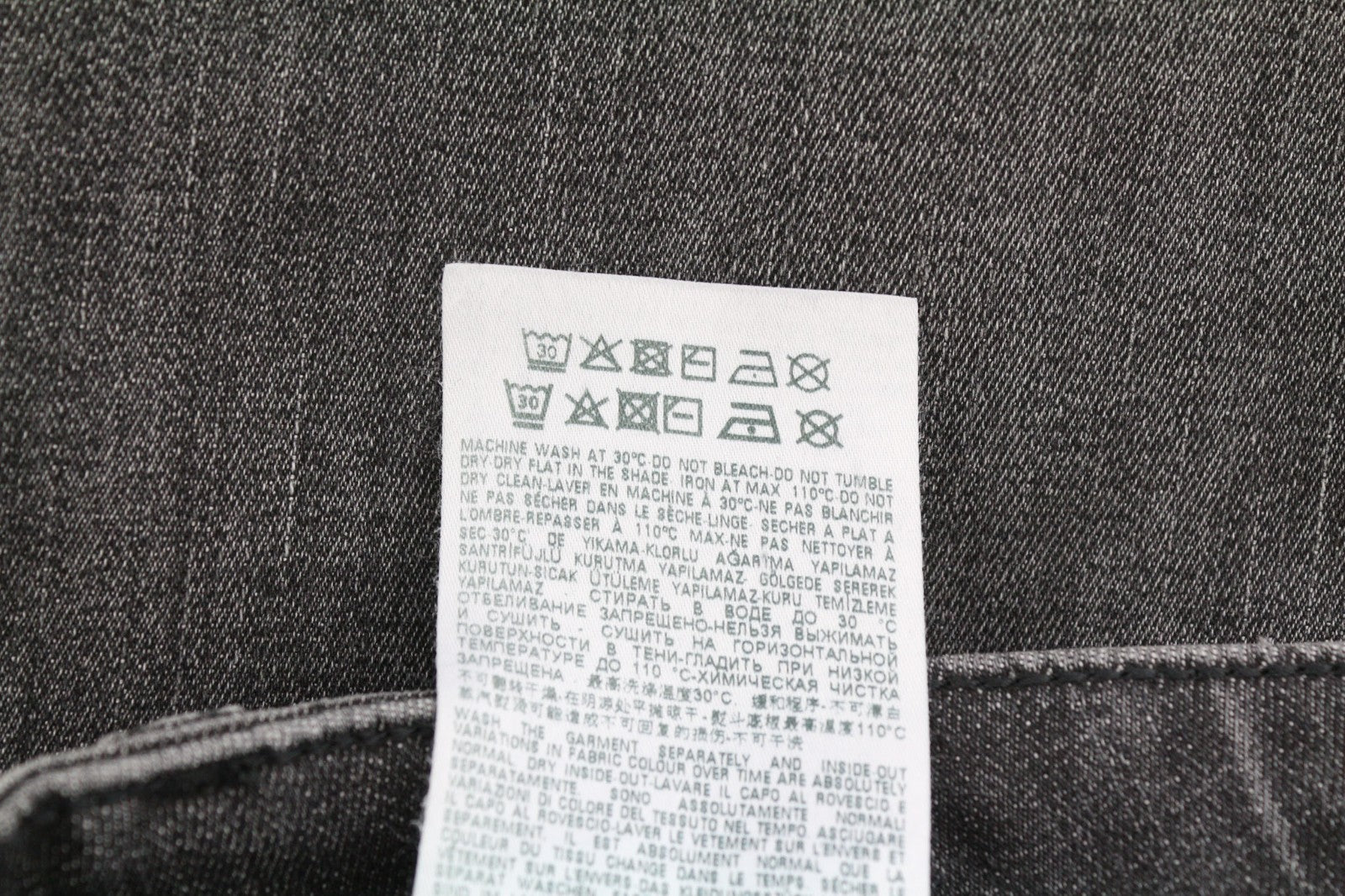 DIESEL D-Ollies-T 09D5 Women's Jeans W26 Slim Zip Black Washed Denim Jogg RRP225