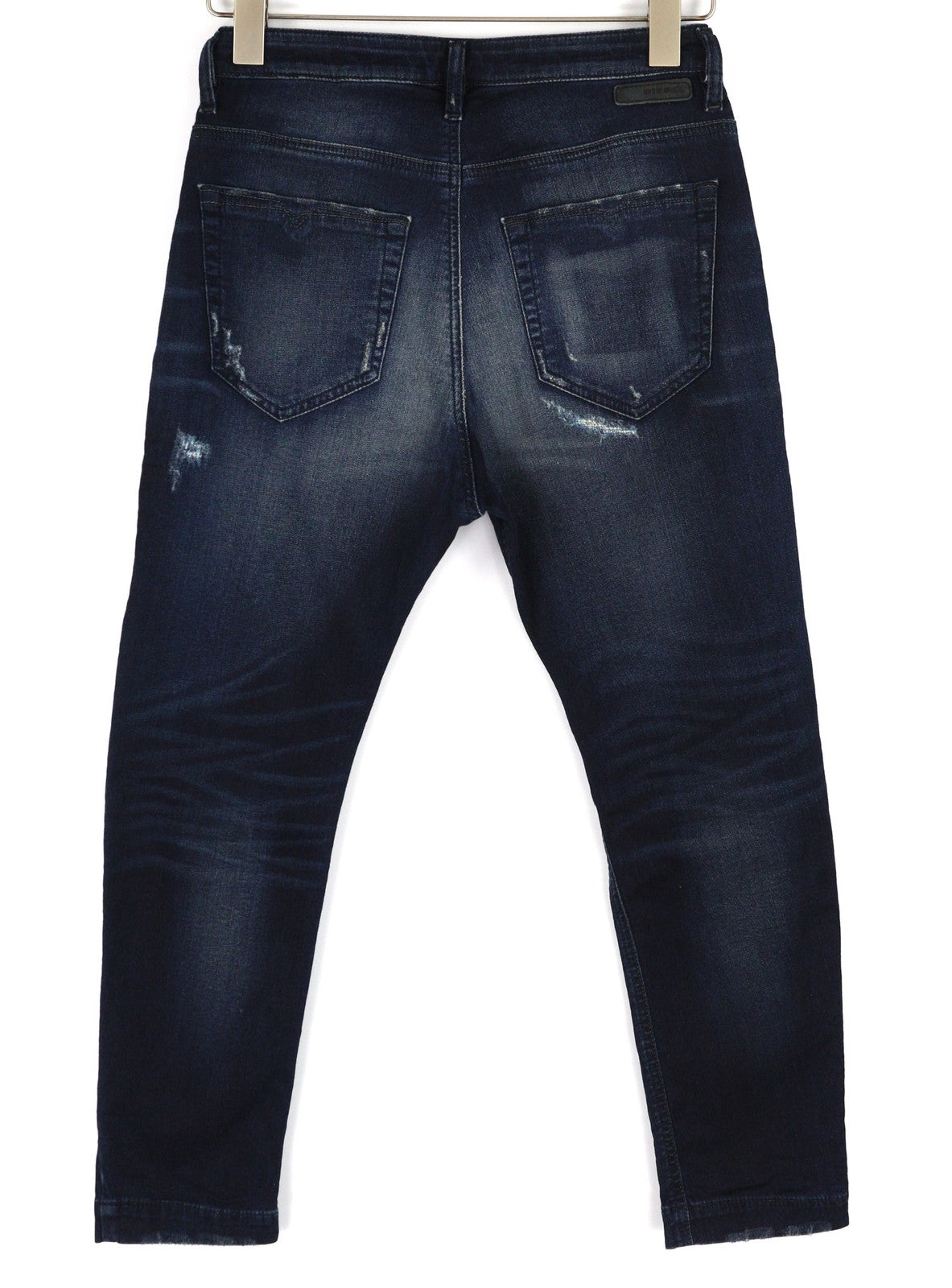 DIESEL Eazee-Ne 0662K Women's Jeans W25 Jogg Ripped Blue Distressed Slim RRP235