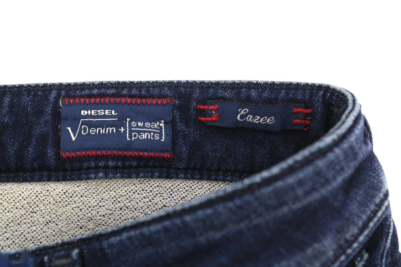 DIESEL Eazee-Ne 0662K Women's Jeans W25 Jogg Ripped Blue Distressed Slim RRP235