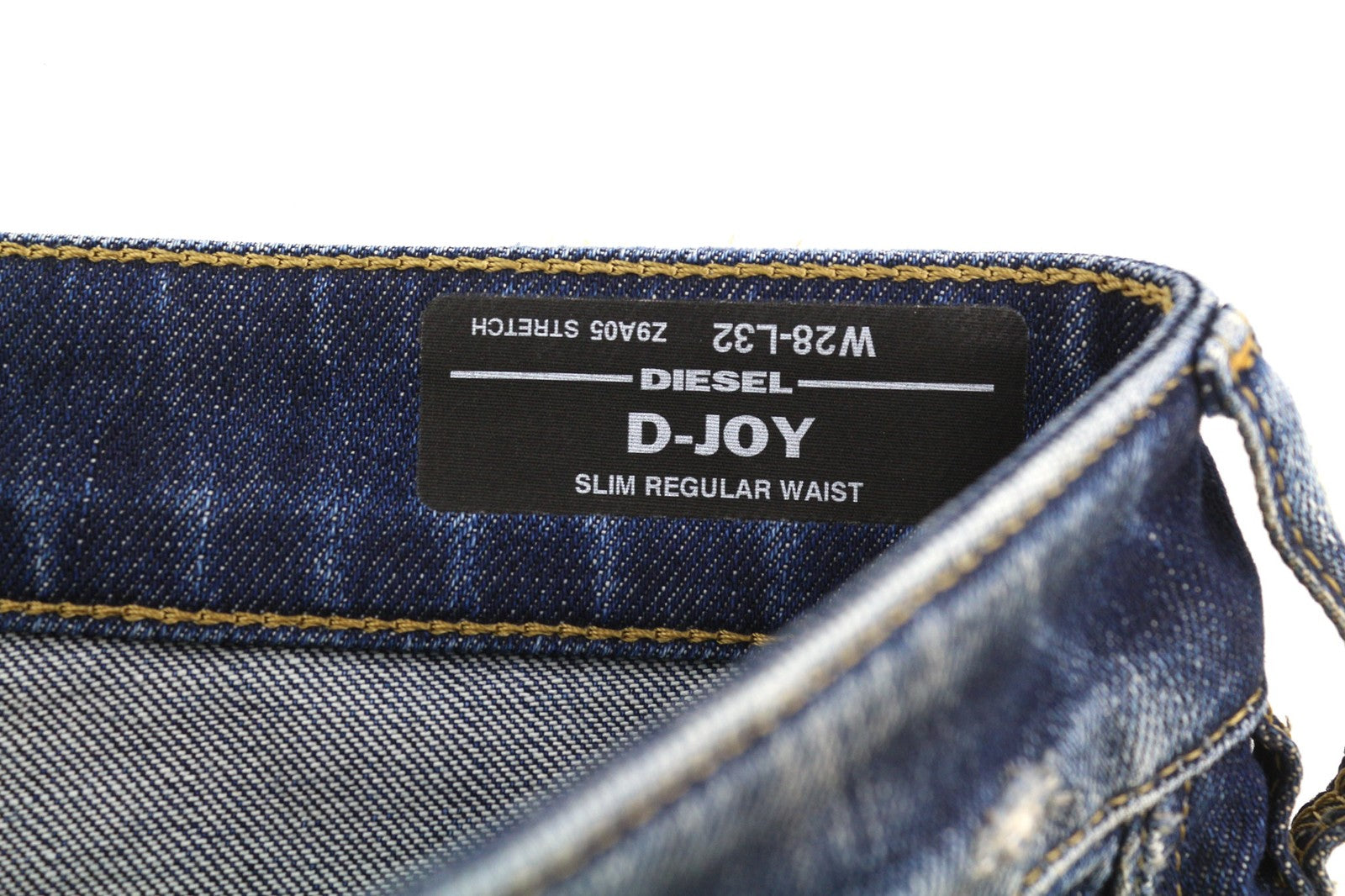 DIESEL D-Joy Z9A05 Women's Jeans W28/L32 Slim Stretch Blue Washed Regular Rise