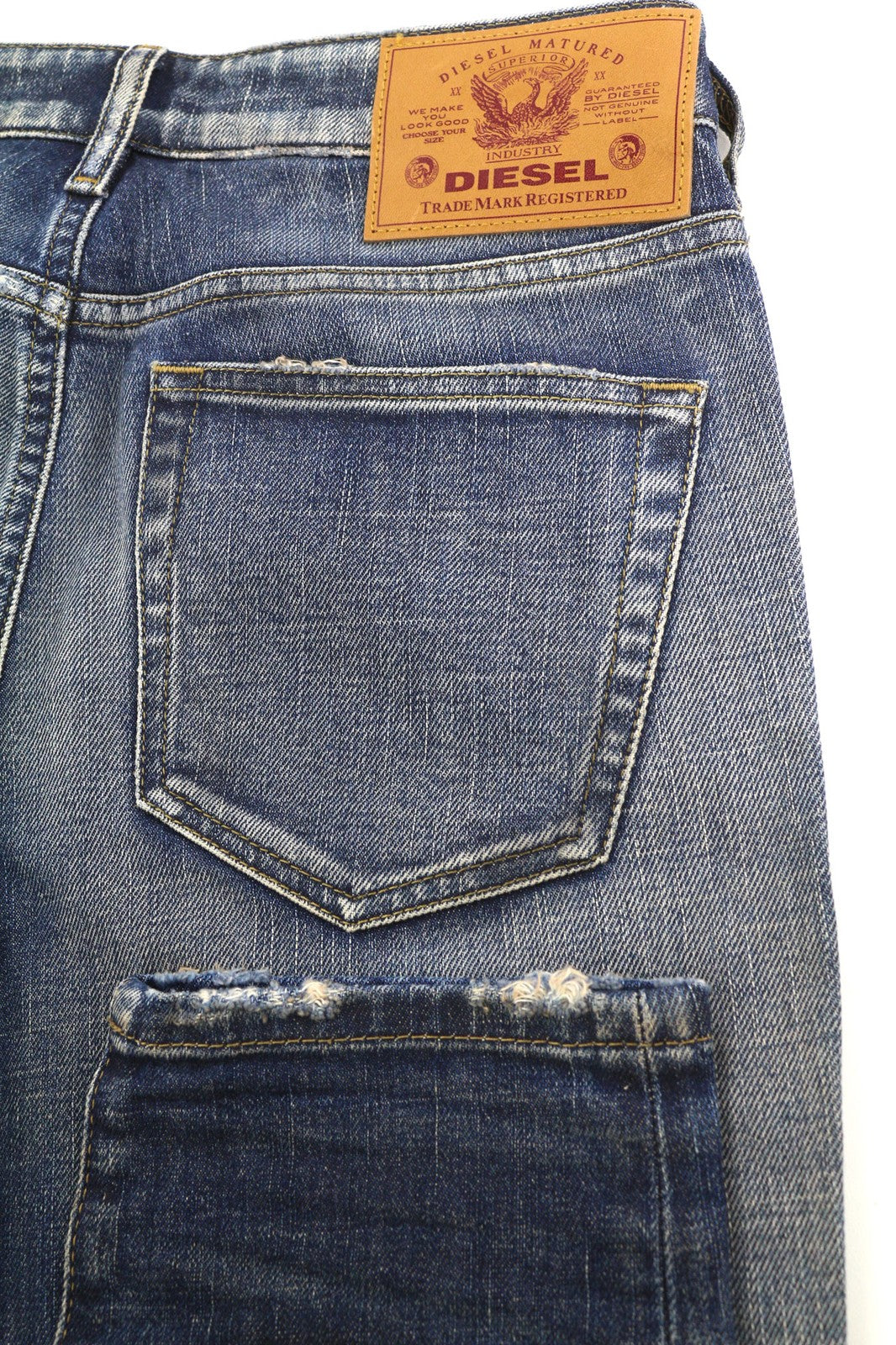 DIESEL D-Joy Z9A05 Women's Jeans W25/L32 Slim Stretch Blue Washed RRP195