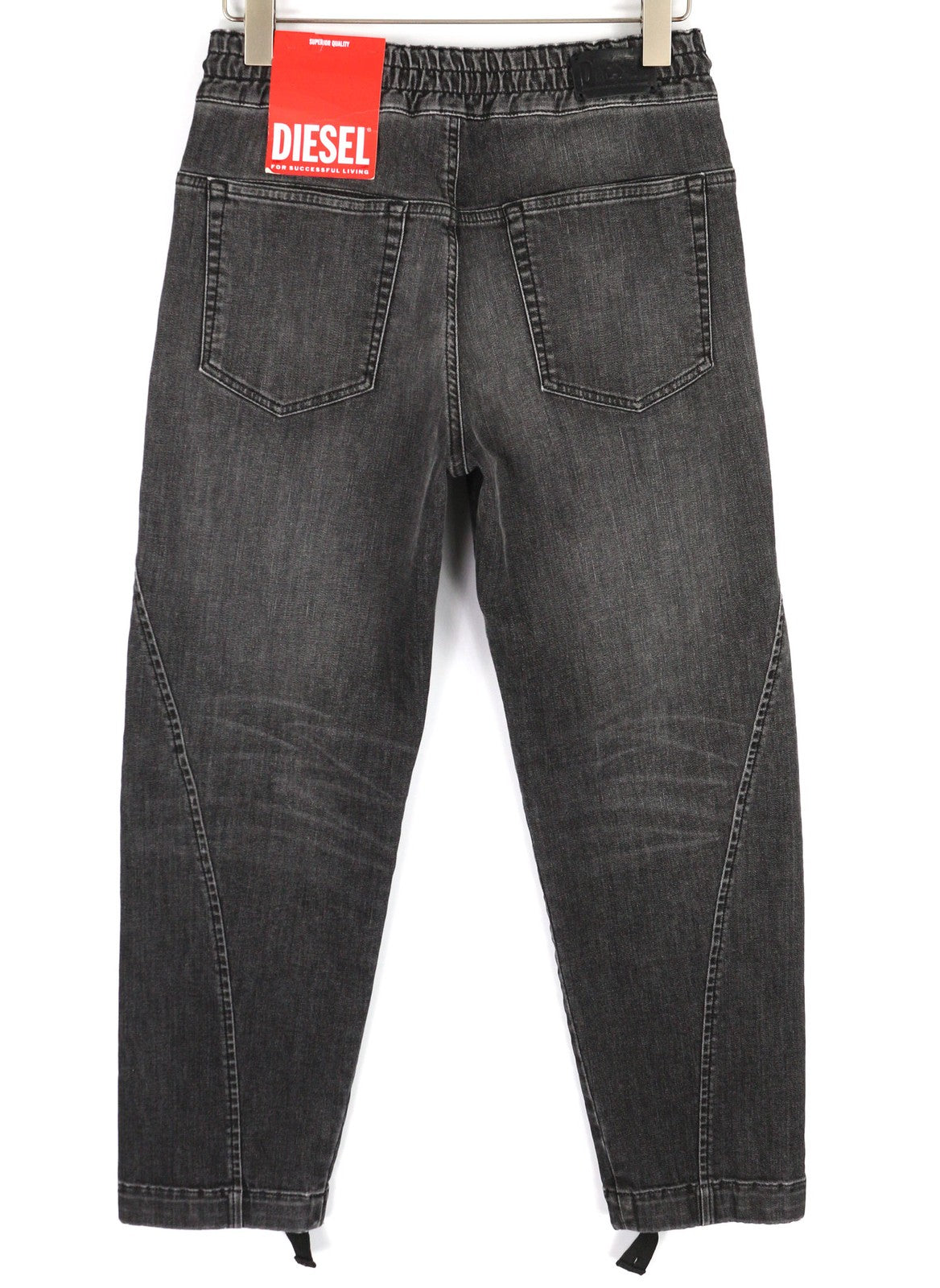 DIESEL D-Krailey-E-T 09D5 Women's Jeans W26 Jogg Sweat Elastic Waist RRP250