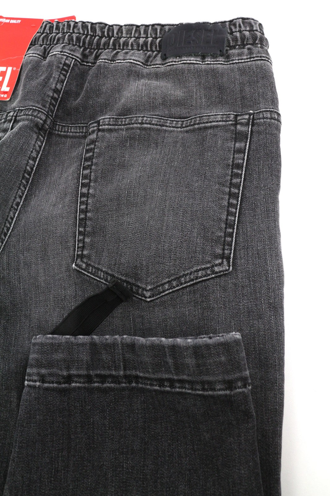 DIESEL D-Krailey-E-T 09D5 Women's Jeans W26 Jogg Sweat Elastic Waist RRP250