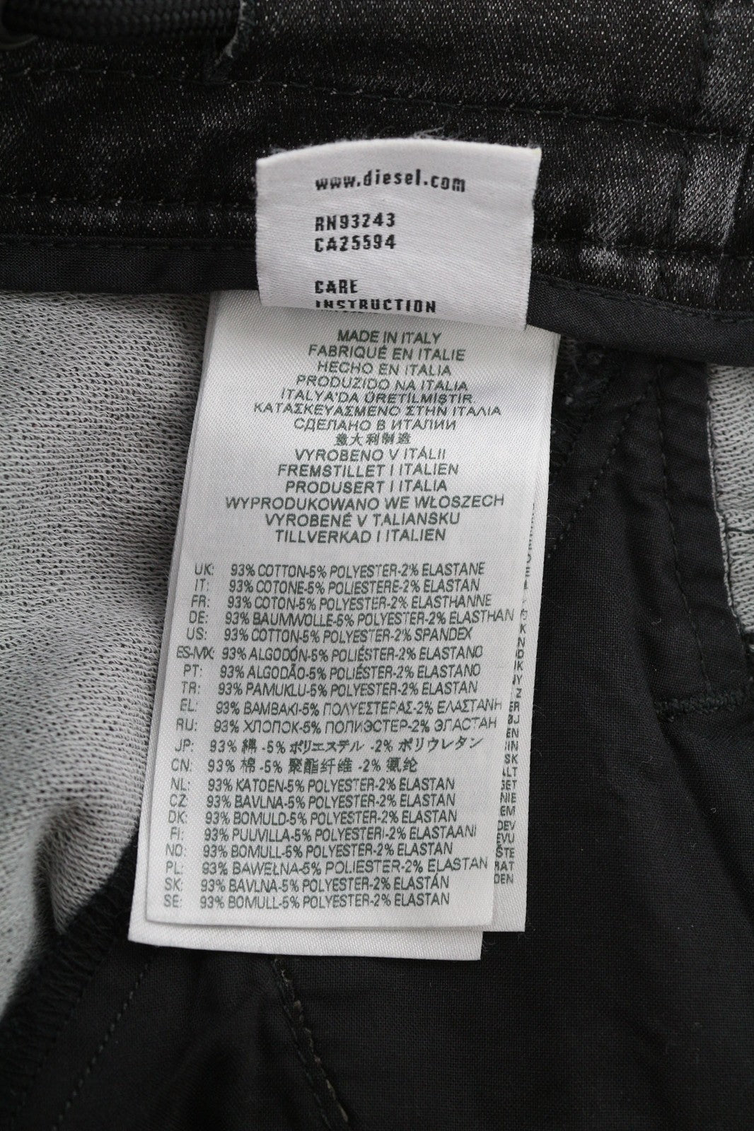 DIESEL D-Krailey-E-T 09D5 Women's Jeans W26 Jogg Sweat Elastic Waist RRP250