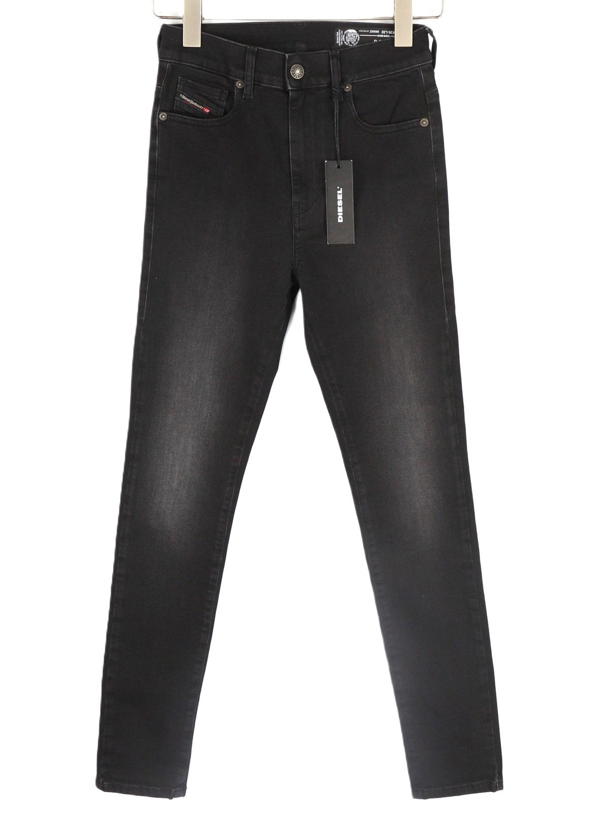 DIESEL D-Roisin 069MZ Women's Jeans W26/L32 High Waist Super Skinny Black