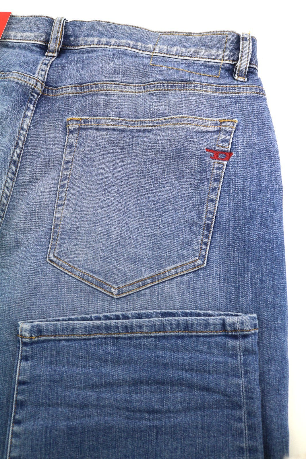 DIESEL 2020 D-Viker REHAJ Men's Jeans W36/L30 Mid Waist Straight Denim Fit