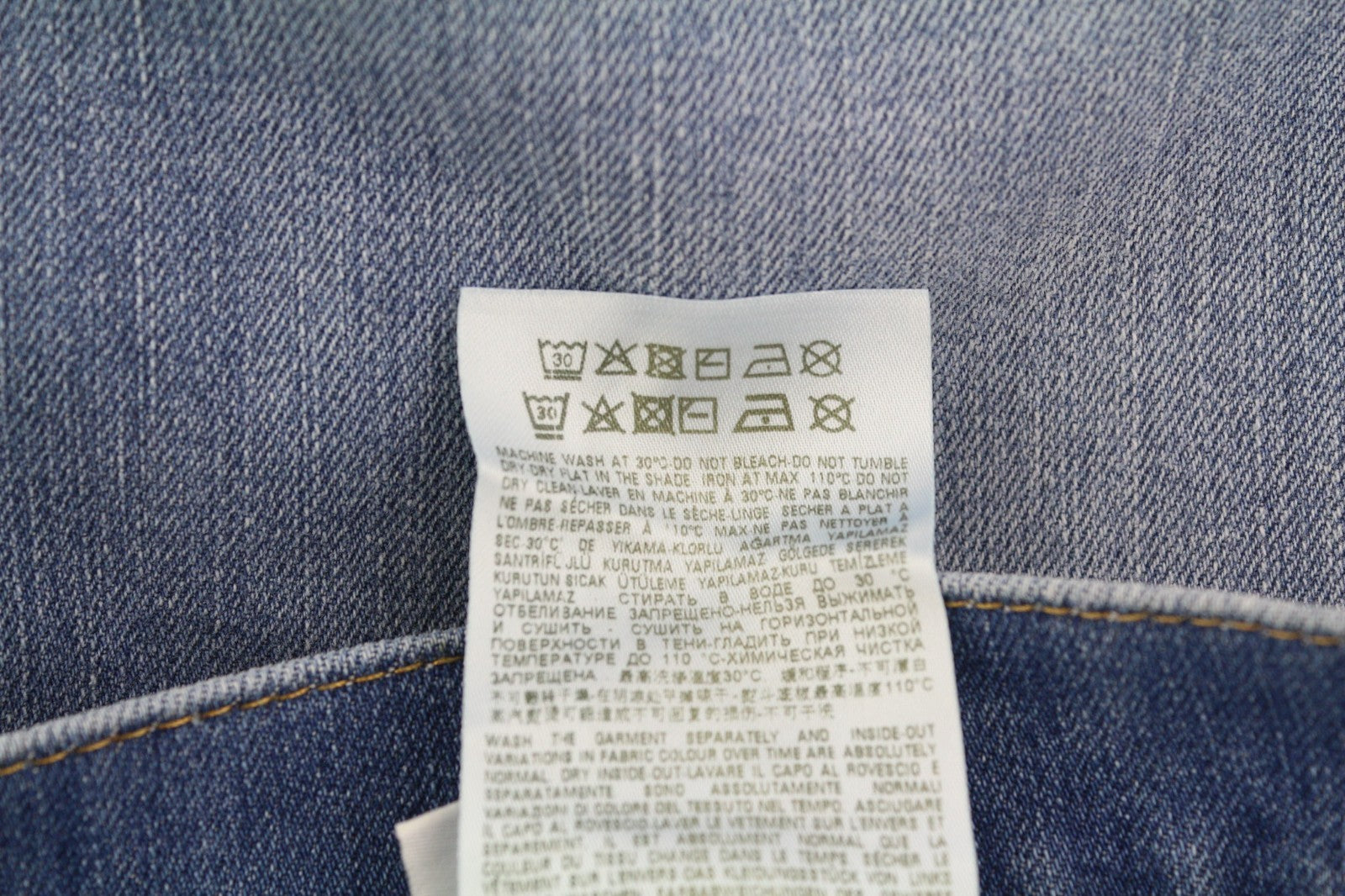 DIESEL 2020 D-Viker REHAJ Men's Jeans W36/L34 Straight Blue Mid Waist Regular