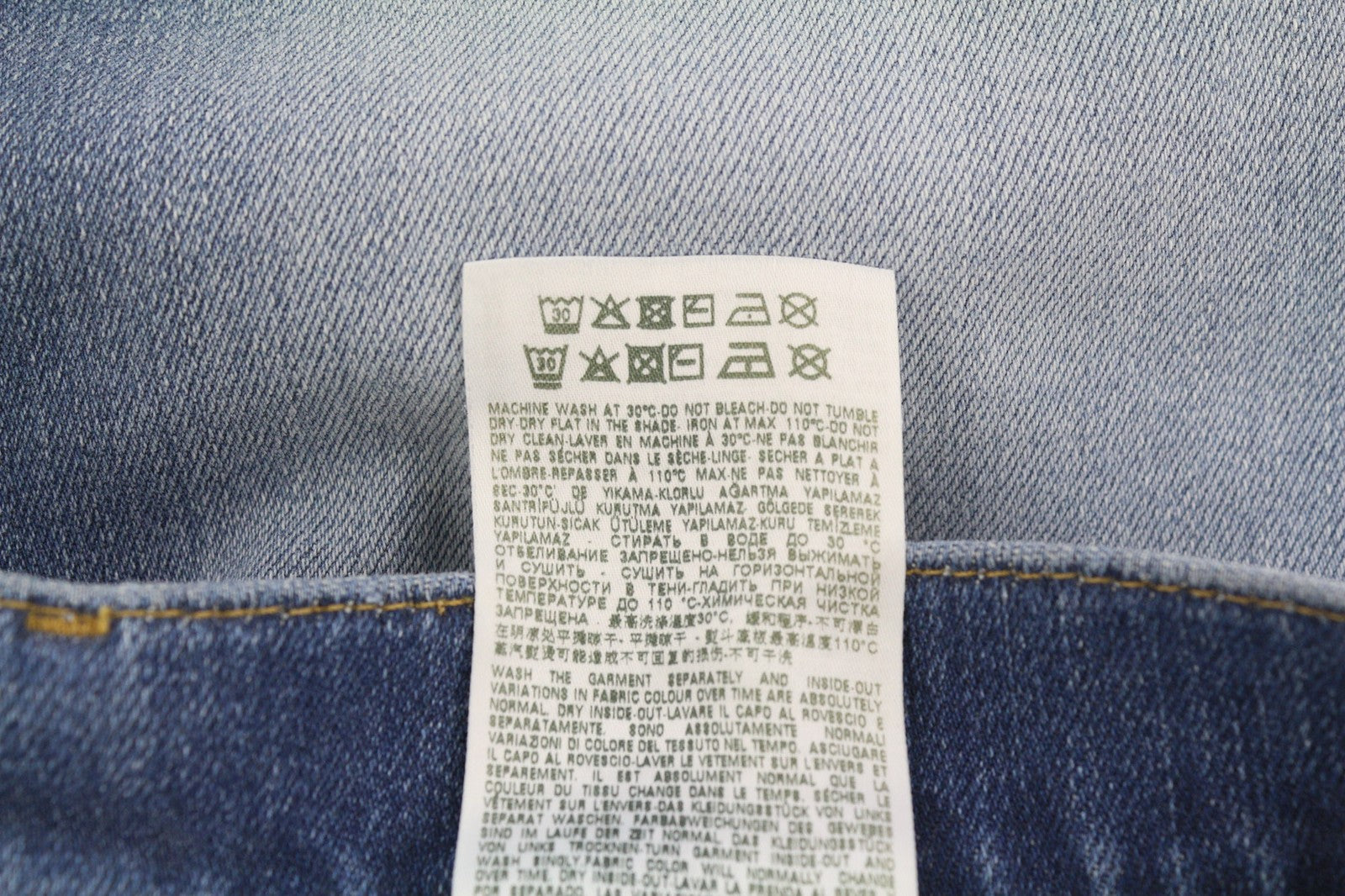 DIESEL D-Mihtry 009NF Men's Jeans W32/L30 Straight Washed Stretch Buttoned