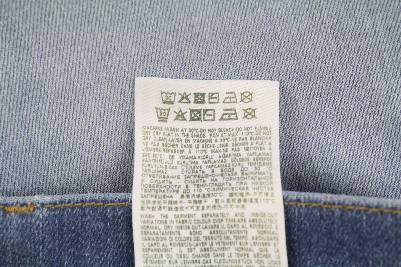 DIESEL D-Mihtry 009NF Men's Jeans W31/L30 Straight Stretch Washed Denim Button