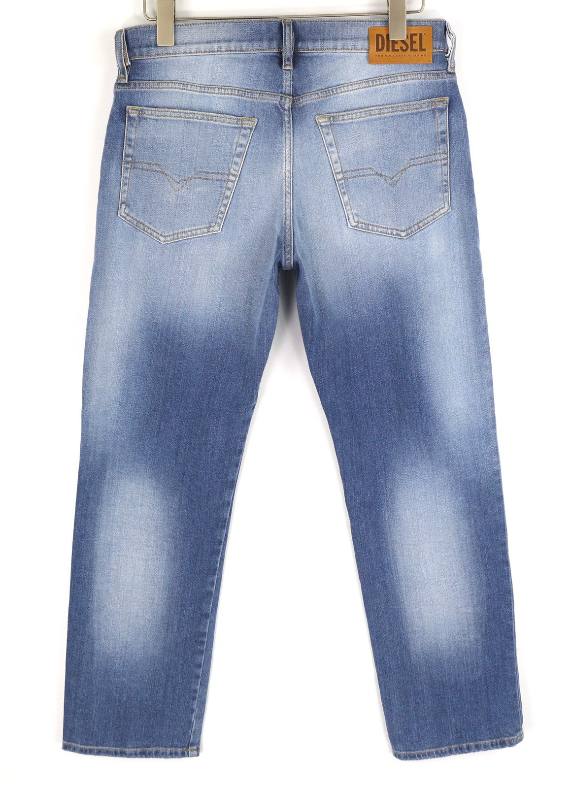 DIESEL D-Mihtry 009NF Men's Jeans W31/L30 Straight Fit Washed Button Stretch